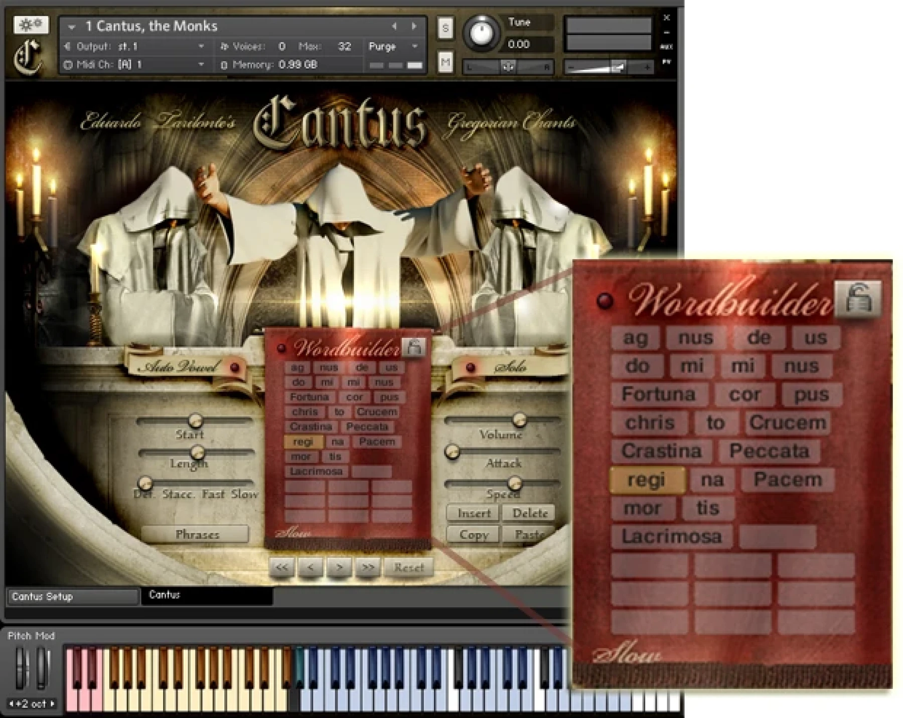 Best Service Cantus - 真实格里高利圣咏合唱团虚拟乐器