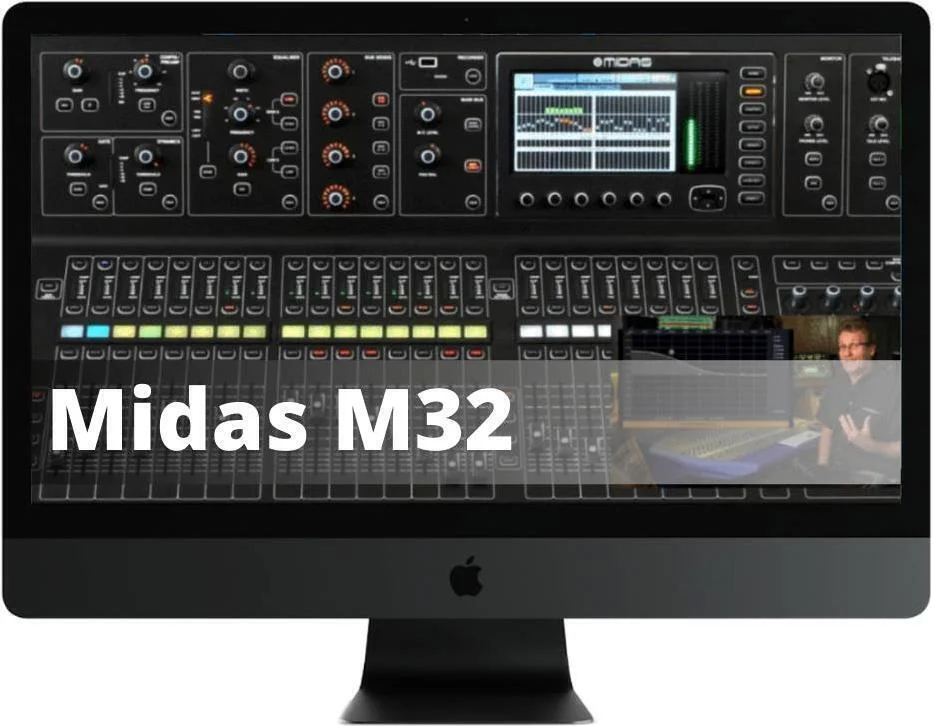 ProAudioEXP Midas M32 数字调音台视频培训课程