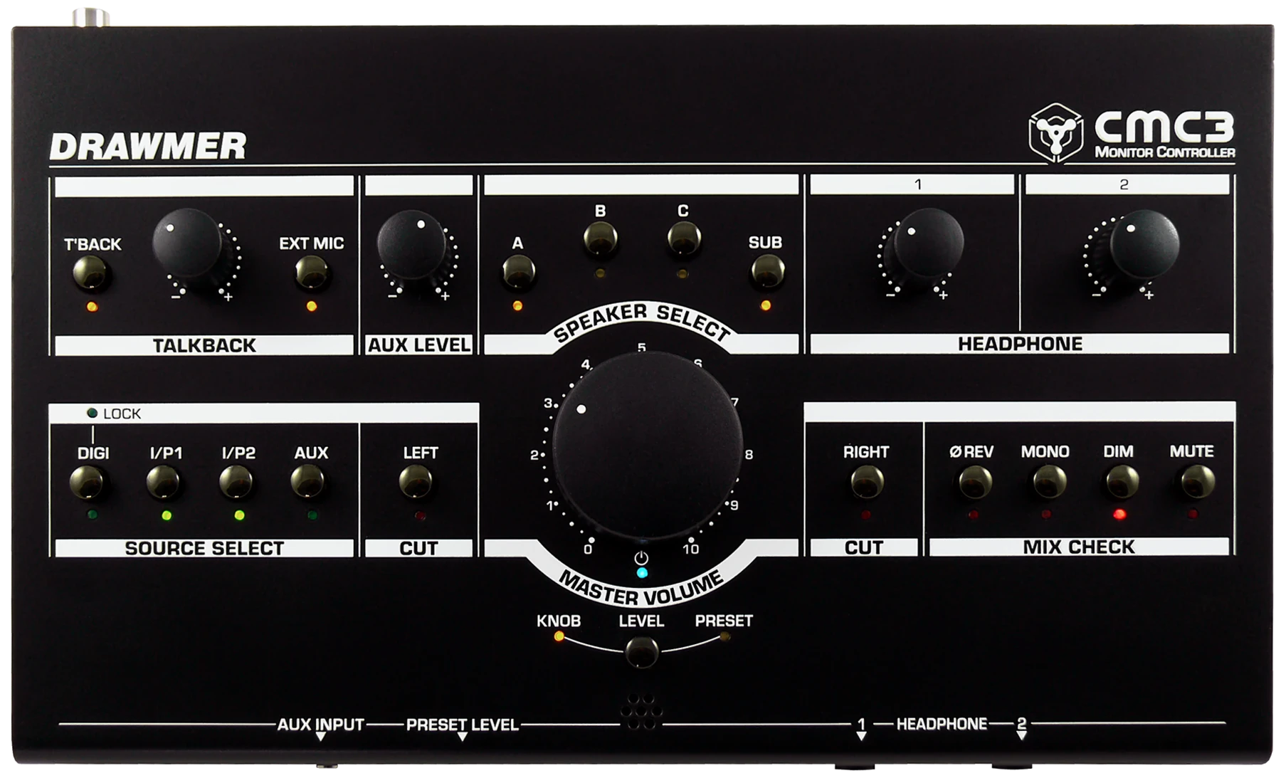 Drawmer CMC3 紧凑型监听控制器