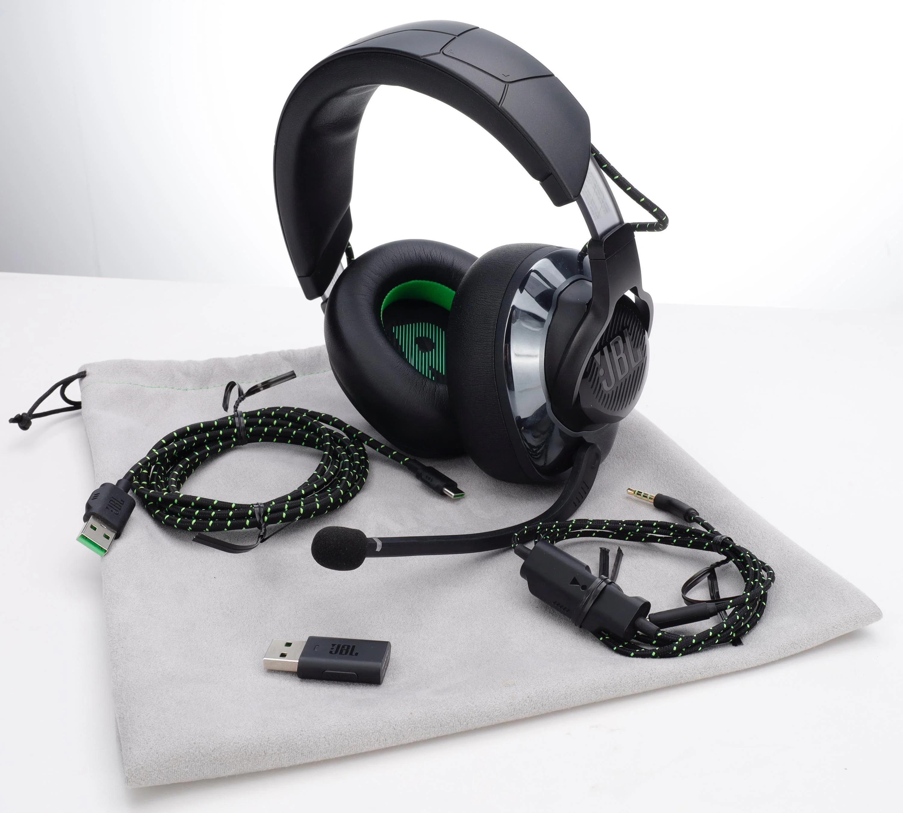 JBL Quantum 910X 主机版无线电竞耳机 - 黑色