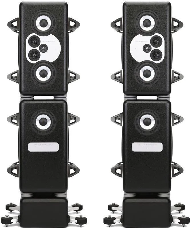 Barefoot Sound MasterStack12 12英寸4.5路有源工作室监听音箱 - 一对（带把手）
