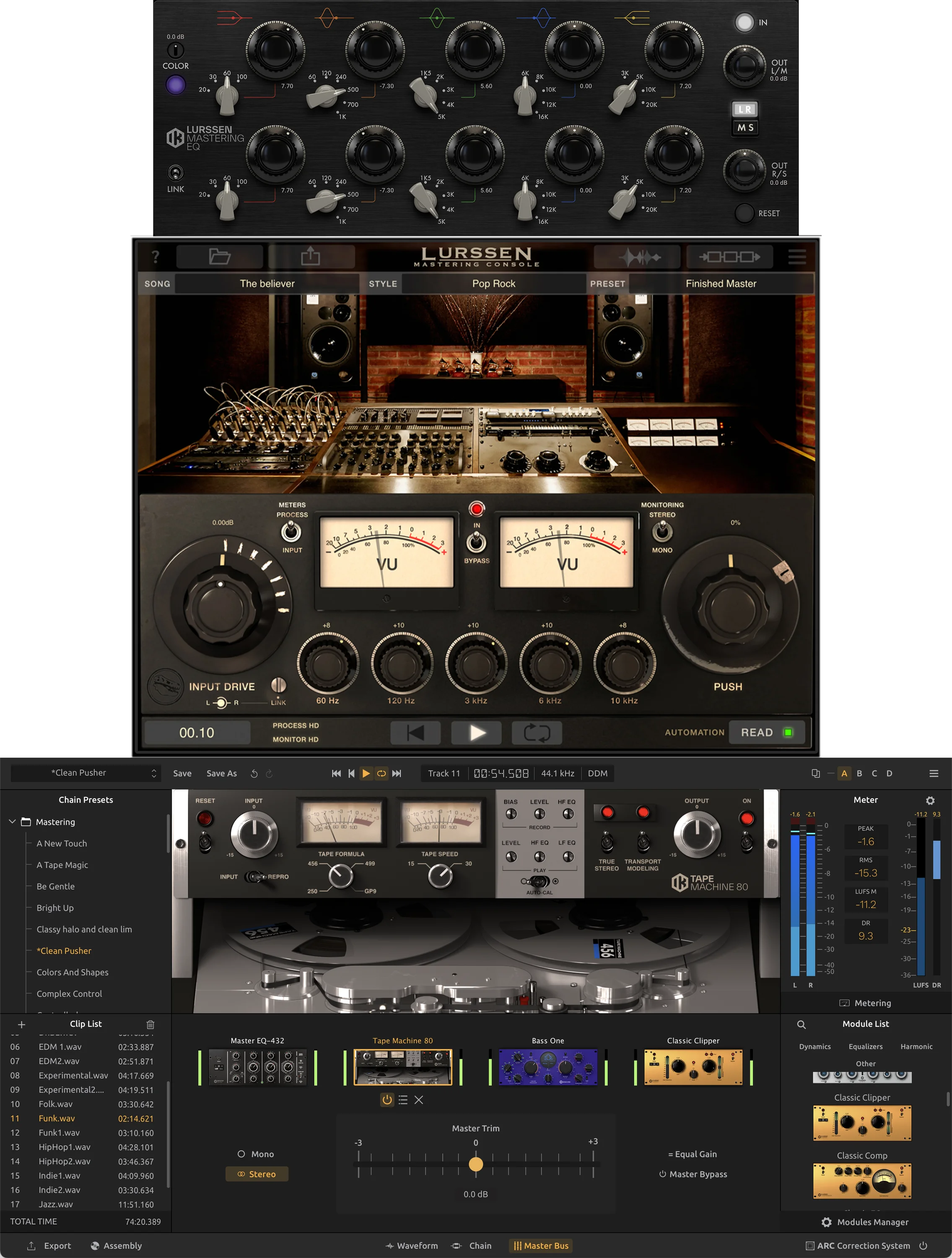 IK Multimedia T-RackS 6 Lurssen 母带处理套件 MAX 插件捆绑包