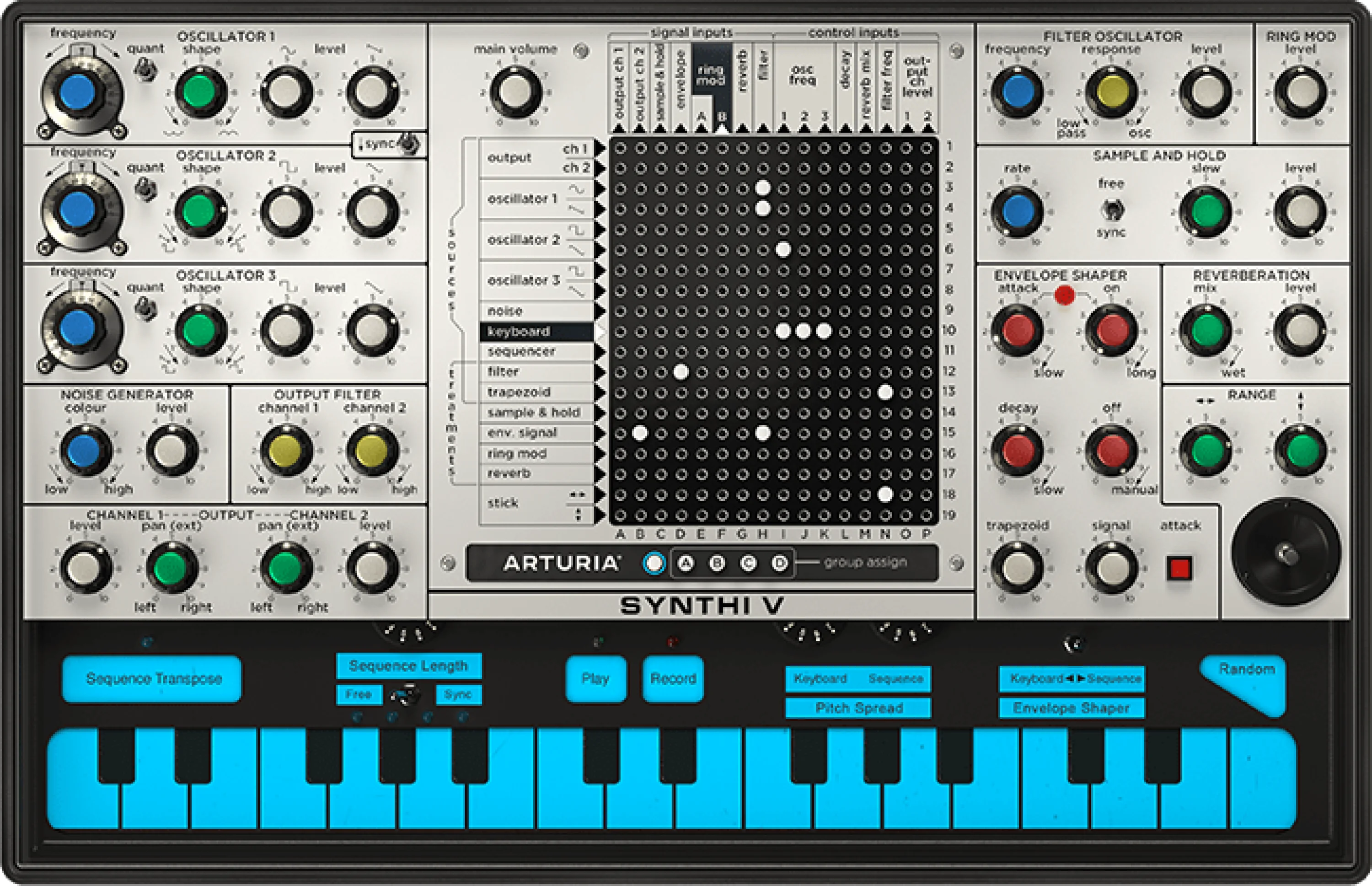 Arturia Synthi V 模拟合成器软件乐器