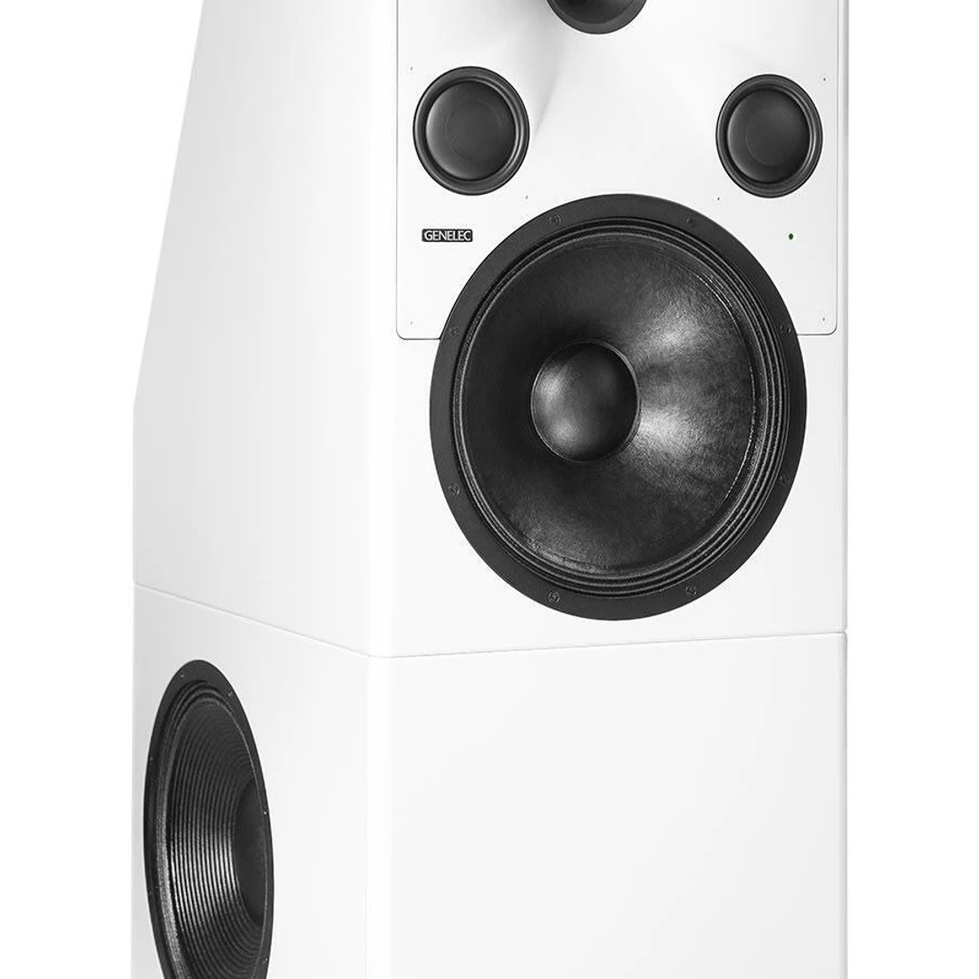 真力 8381A SAM 自适应点声源主监听音箱 - 白色