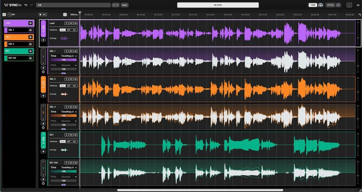Waves Sync Vx 人声对齐插件