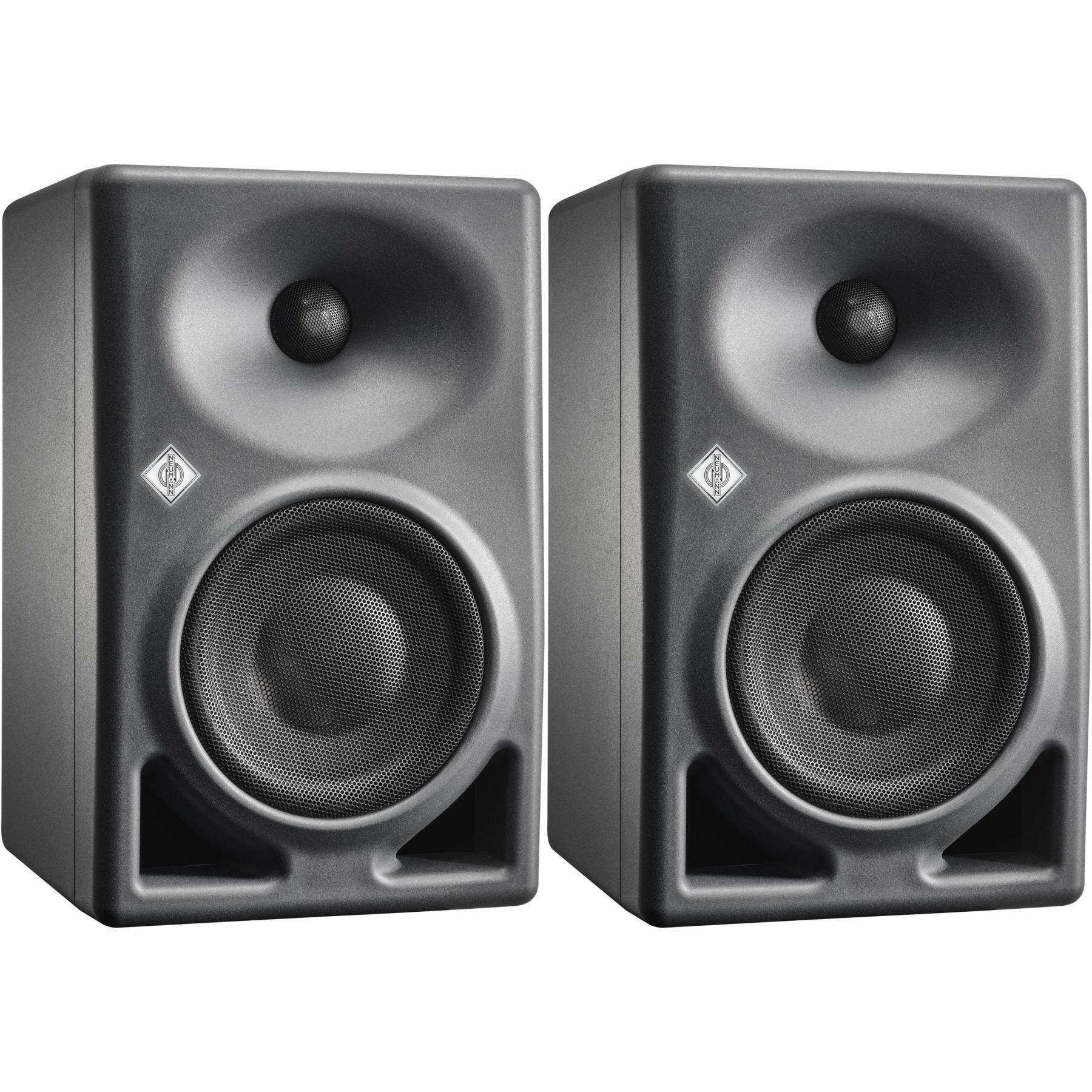 纽曼 KH 120 II AES67 DSP 有源工作室监听音箱（一对）- 无烟煤色