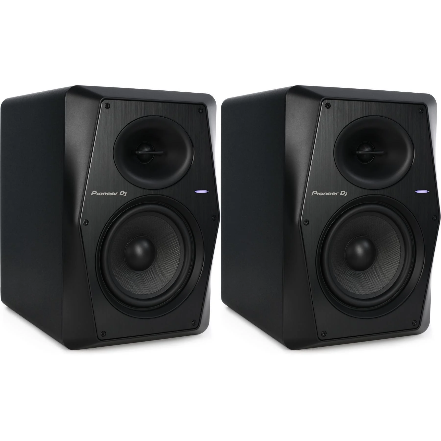先锋 DJ VM-70 6.5英寸有源监听音箱（一对）- 黑色