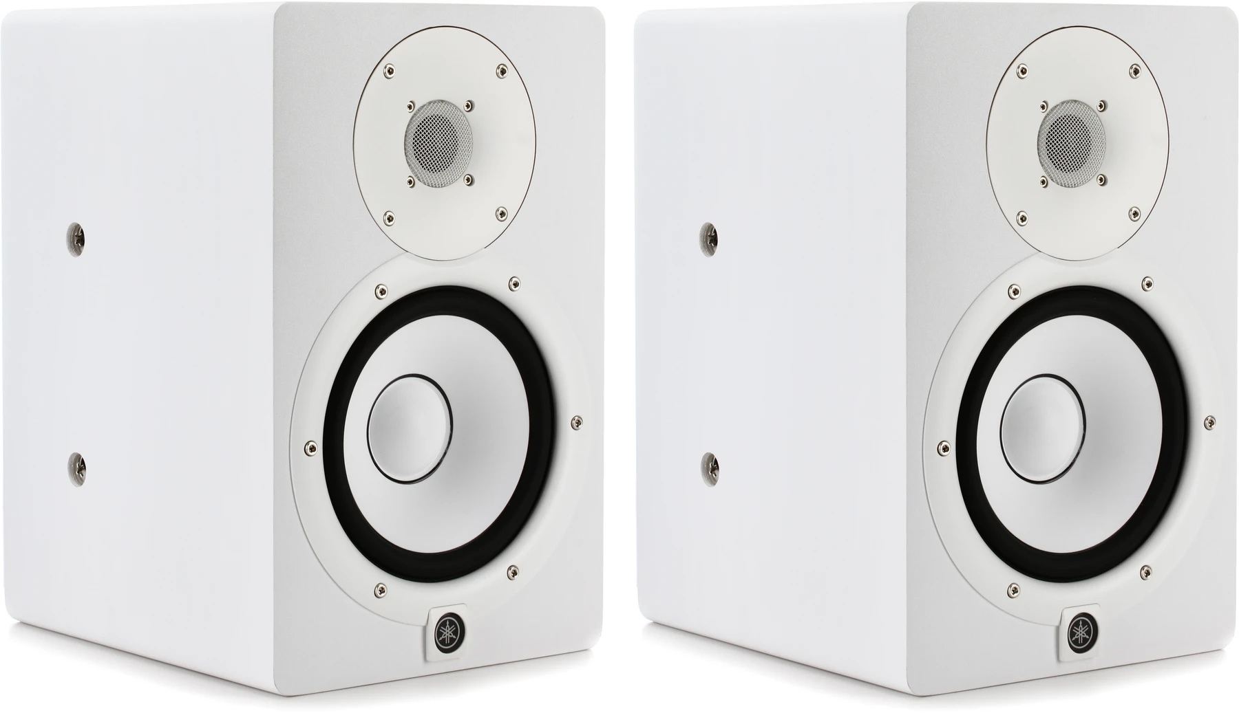 雅马哈 HS7i 6.5英寸可安装式有源工作室监听音箱（一对）- 白色