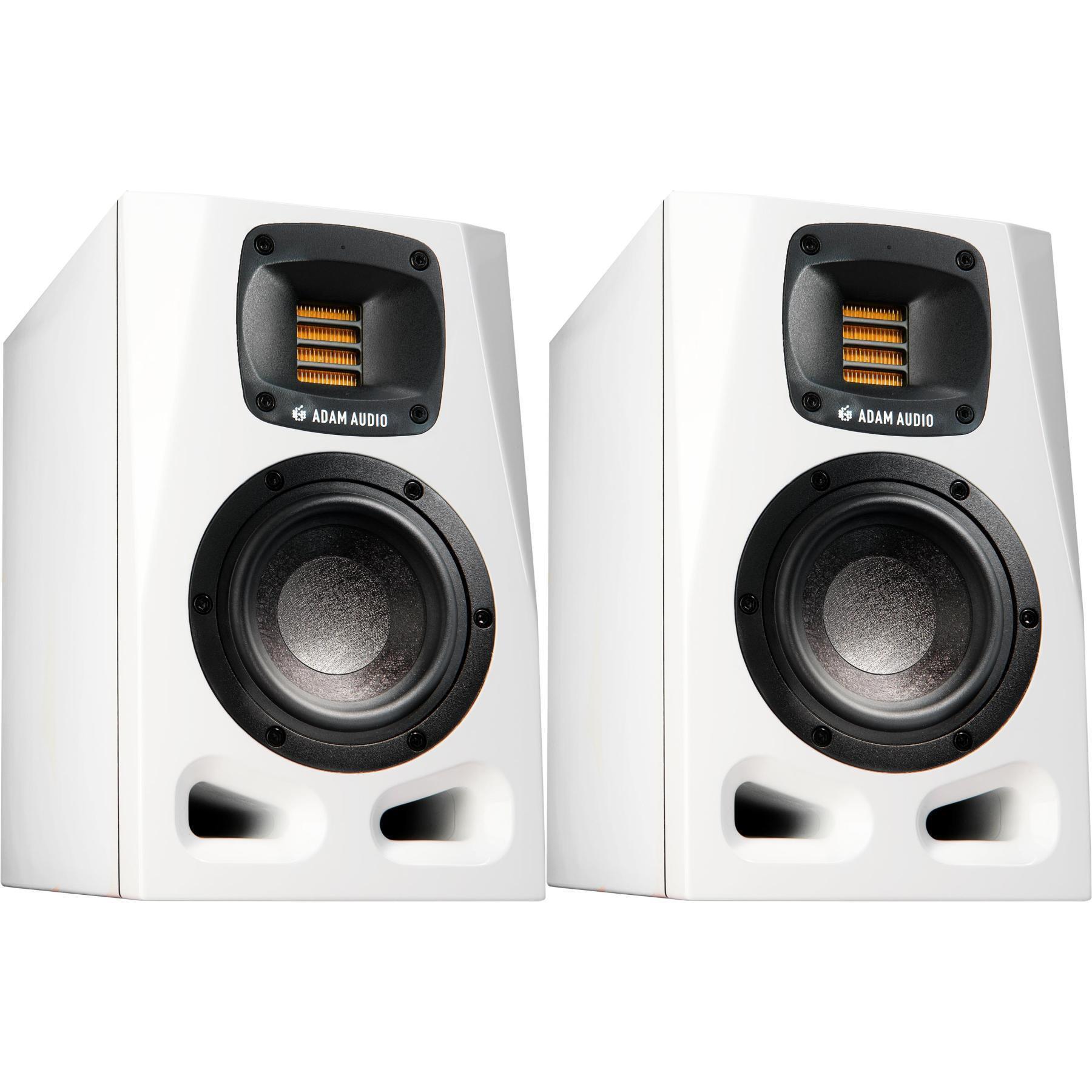ADAM Audio A4V 4英寸两路有源工作室监听音箱（一对）- 白色