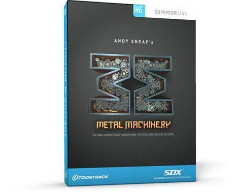 Toontrack Metal Machinery SDX 音色扩展包