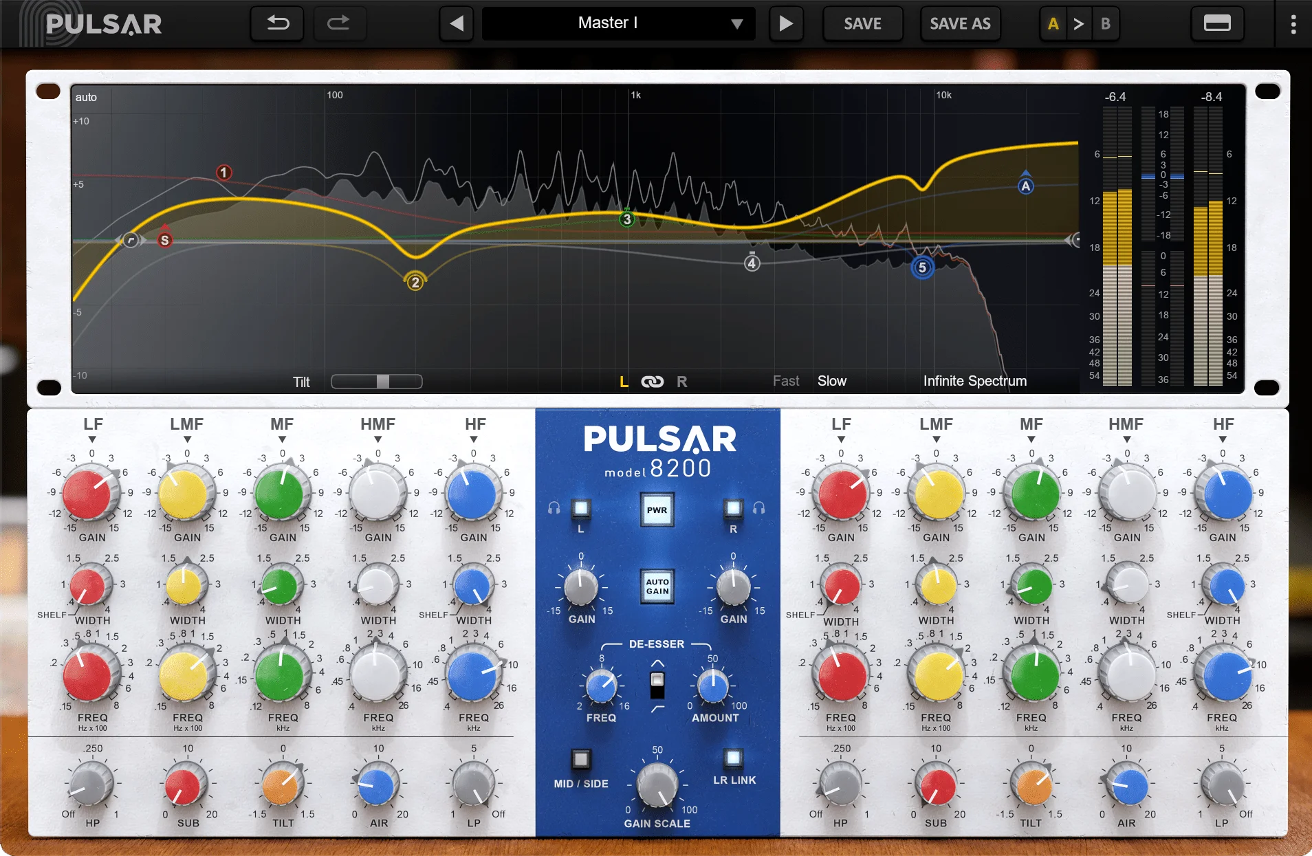 Pulsar Audio 8200 EQ 插件