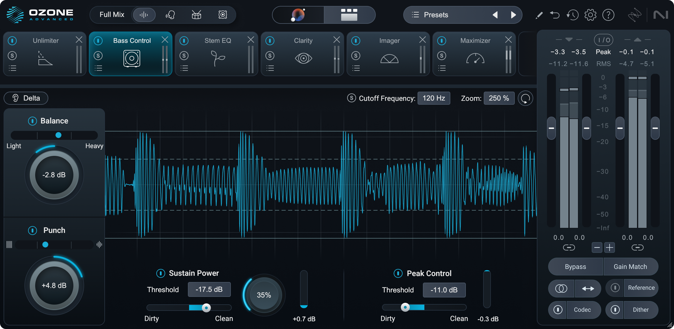 iZotope Ozone 12 Advanced 母带制作软件套装