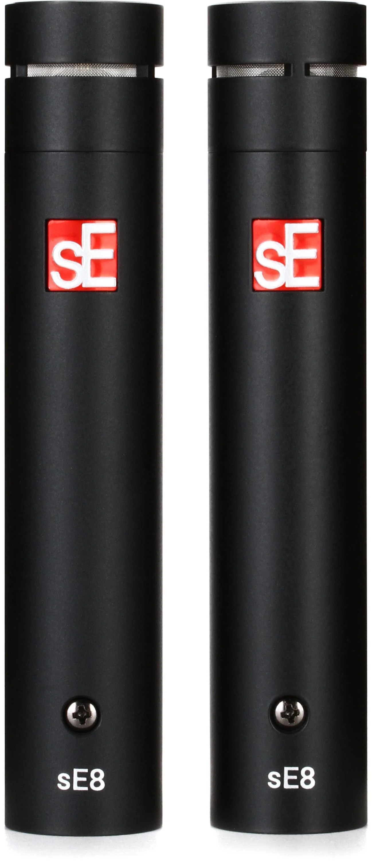 sE Electronics sE8 小振膜心形指向电容麦克风 - 黑色，立体声配对