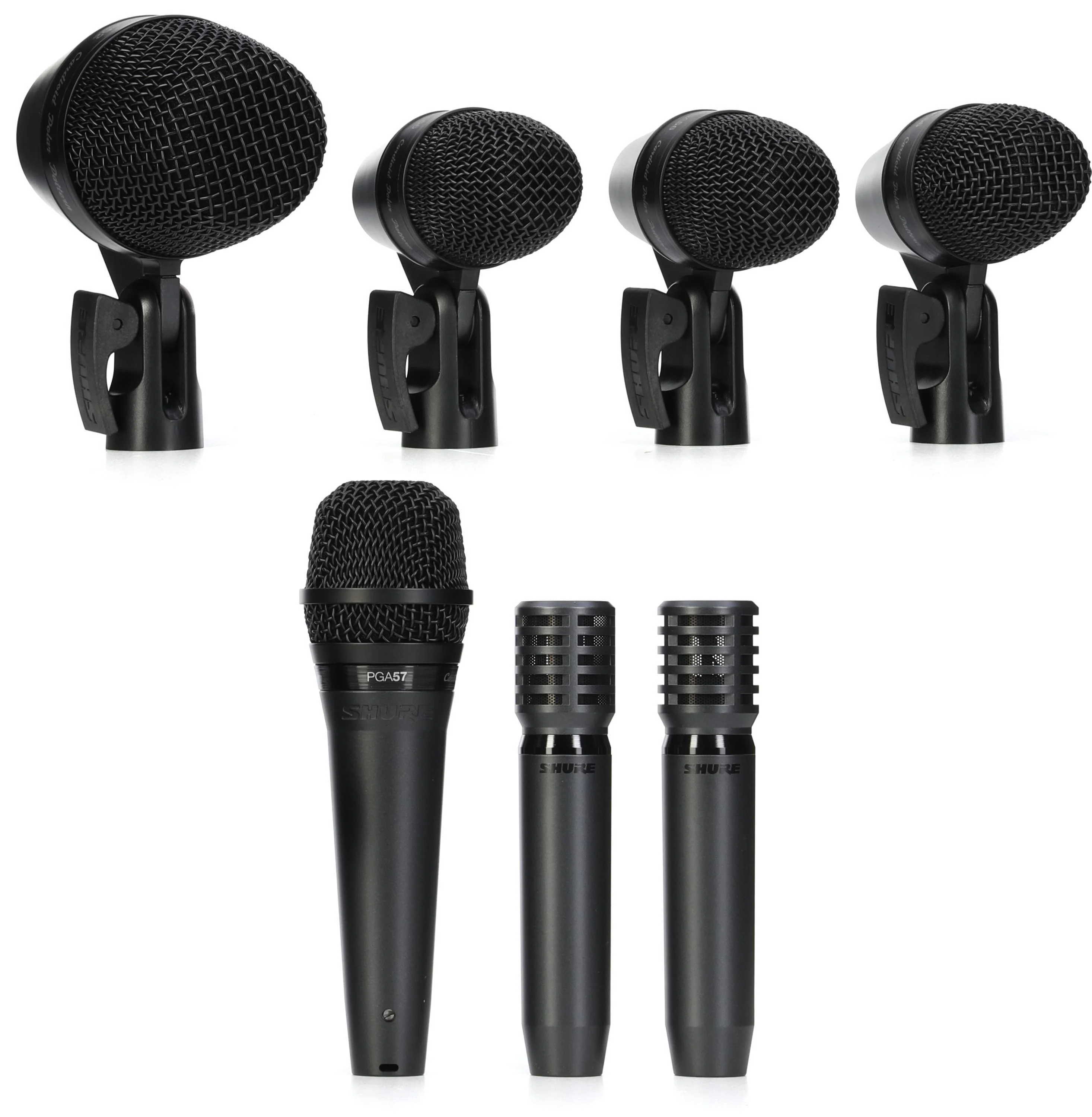 Shure PGADRUMKIT7 7 件套鼓组麦克风套装