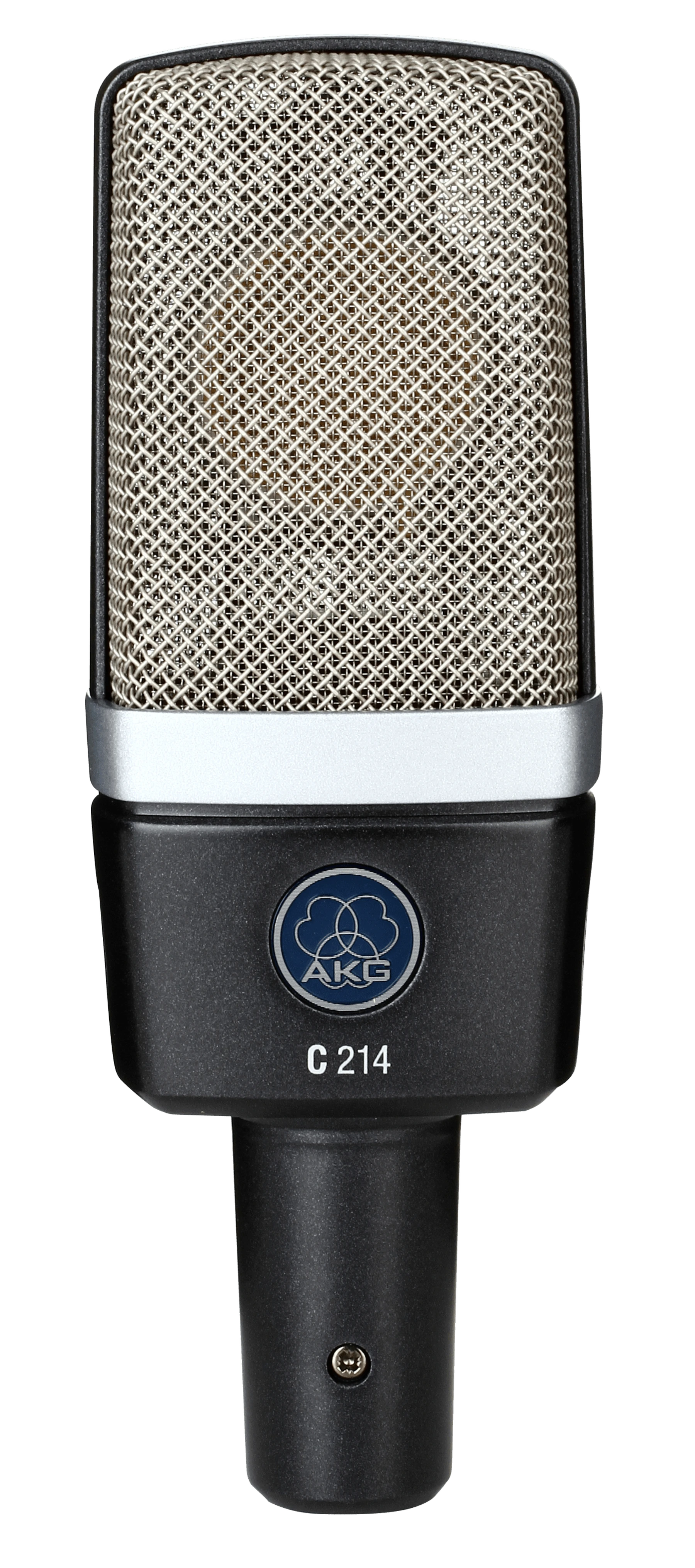 AKG C214 大振膜电容麦克风 - 哑光灰蓝色