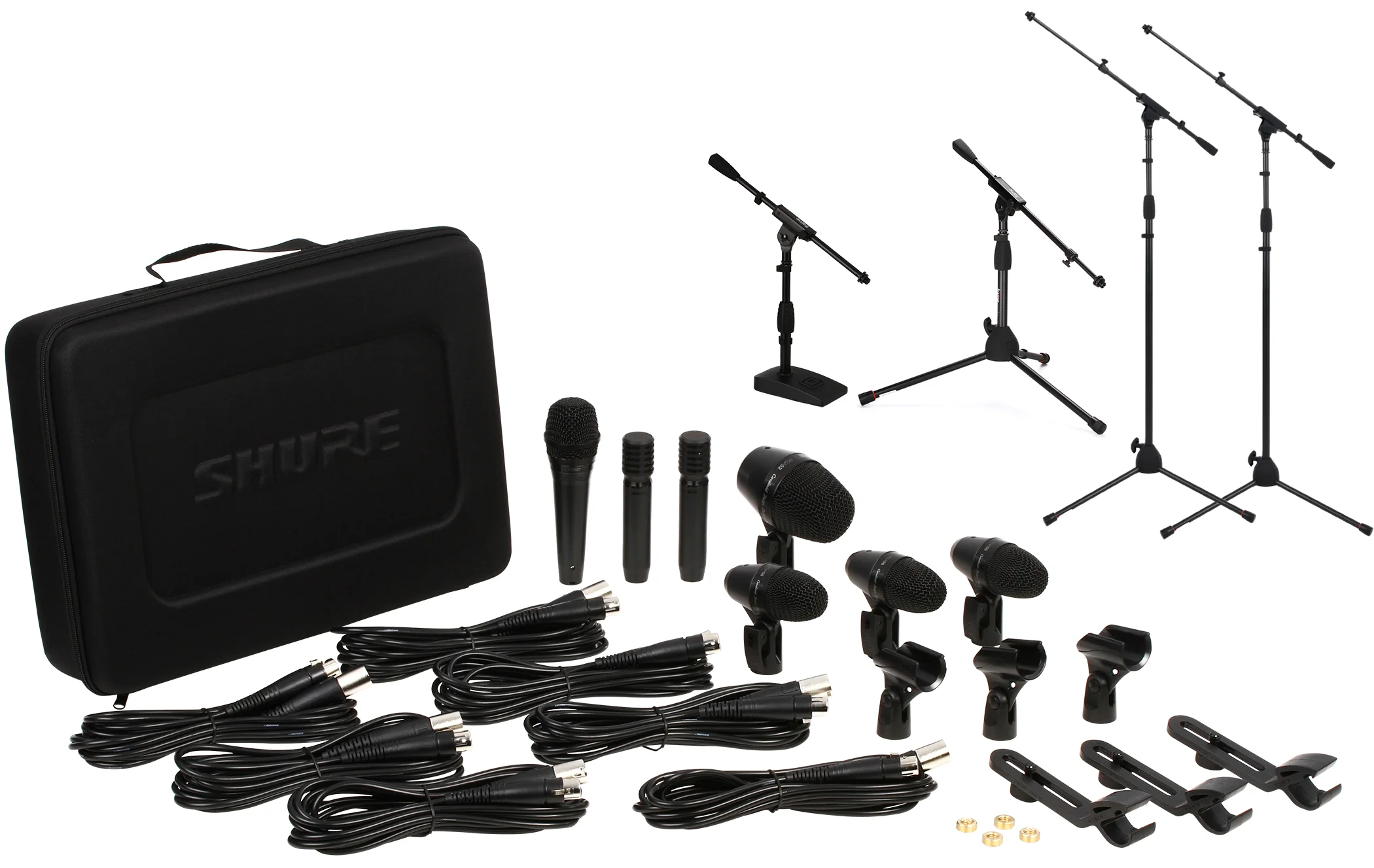 Shure PGA Drum Kit 7 鼓组套装，含支架