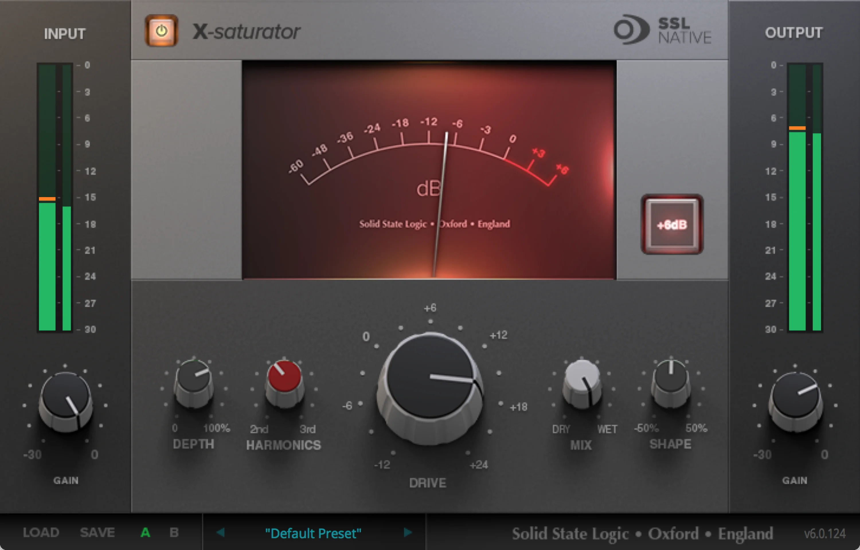 Solid State Logic X-Saturator 模拟失真插件