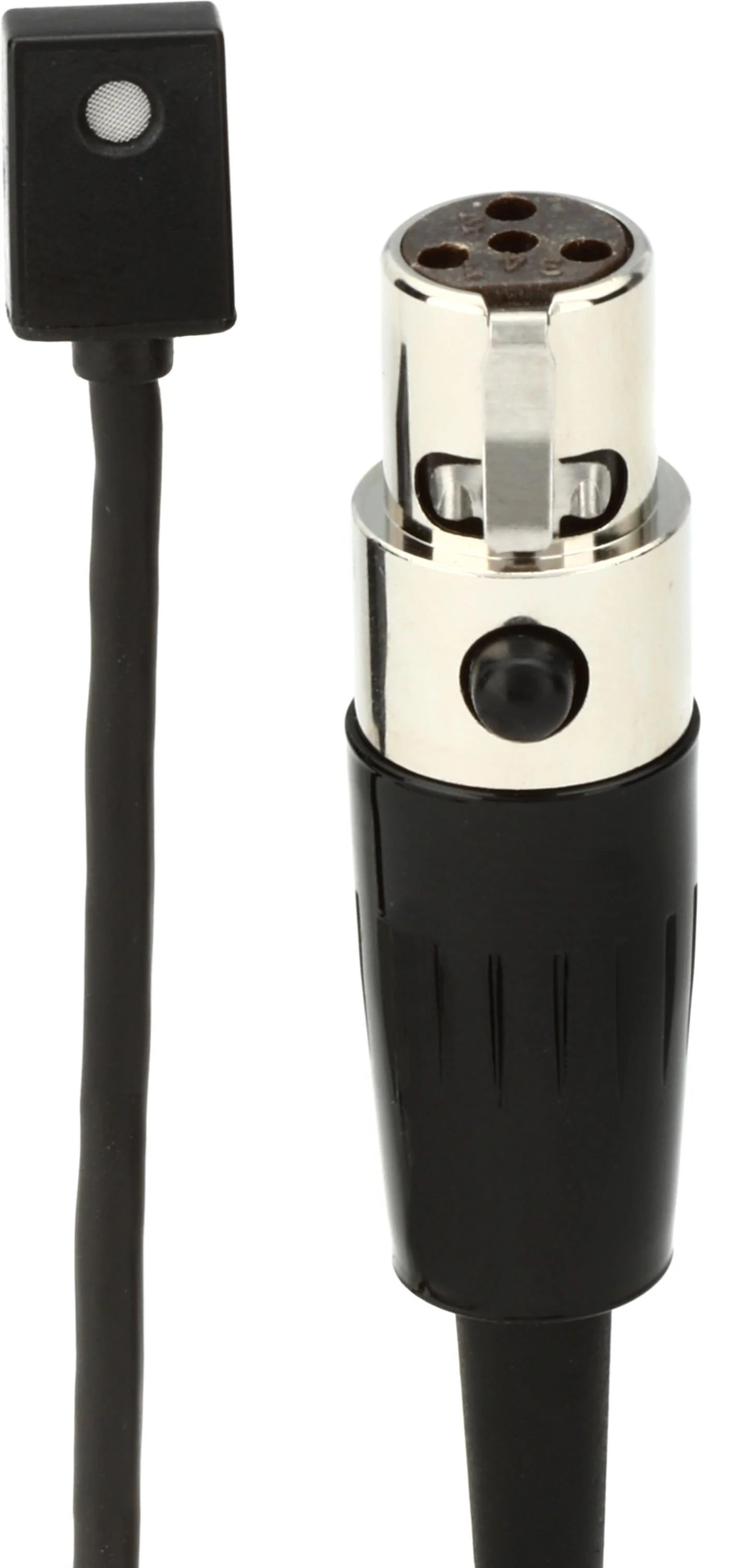 Shure WL93 领夹式麦克风，适用于 Shure 无线系统 - 黑色