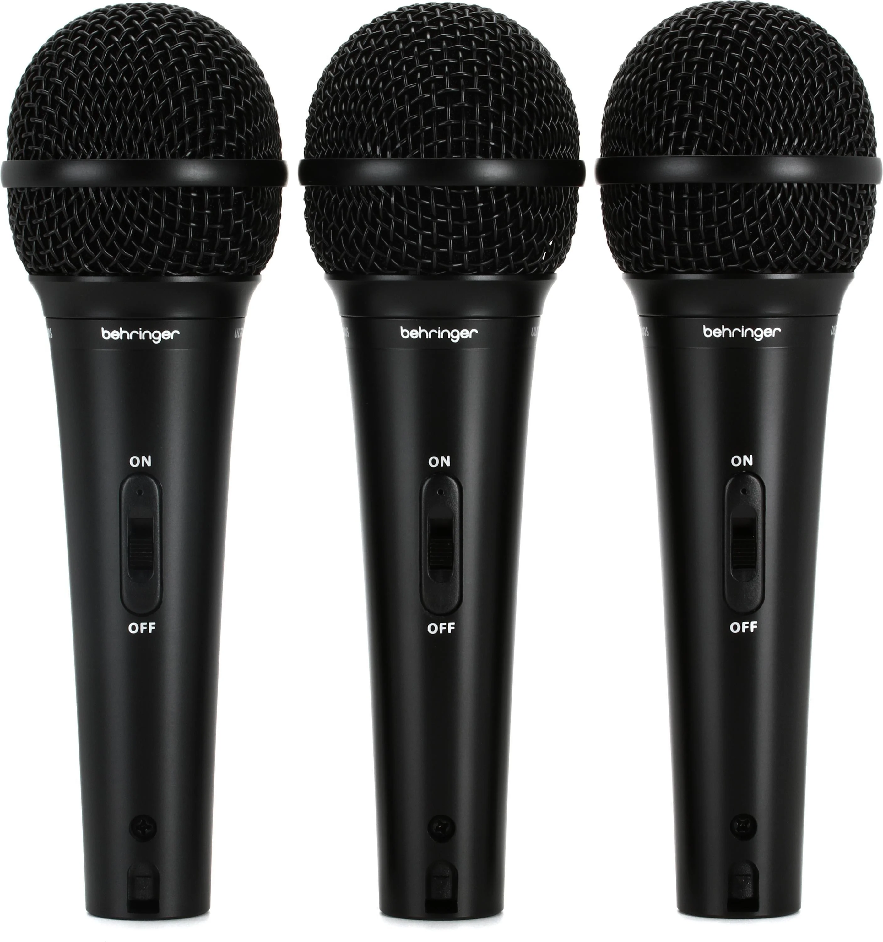 百灵达 XM1800S 动圈人声与乐器麦克风（3支装）