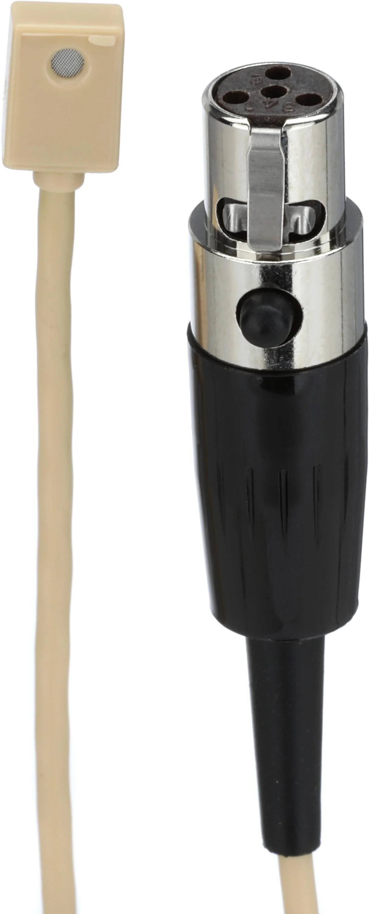 Shure WL93 领夹式麦克风，适用于 Shure 无线系统 - 肤色