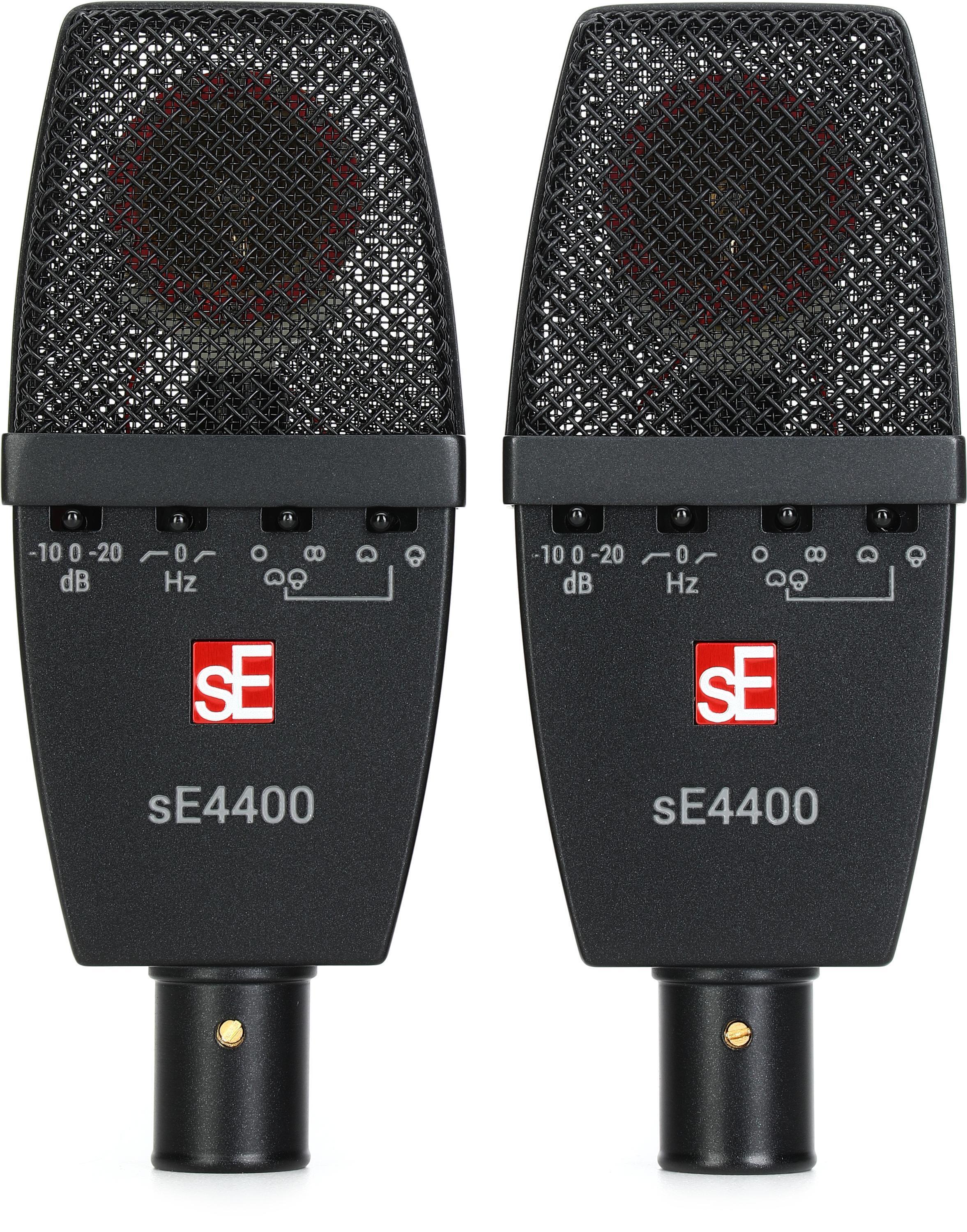sE Electronics sE4400 大振膜电容麦克风 - 配对装