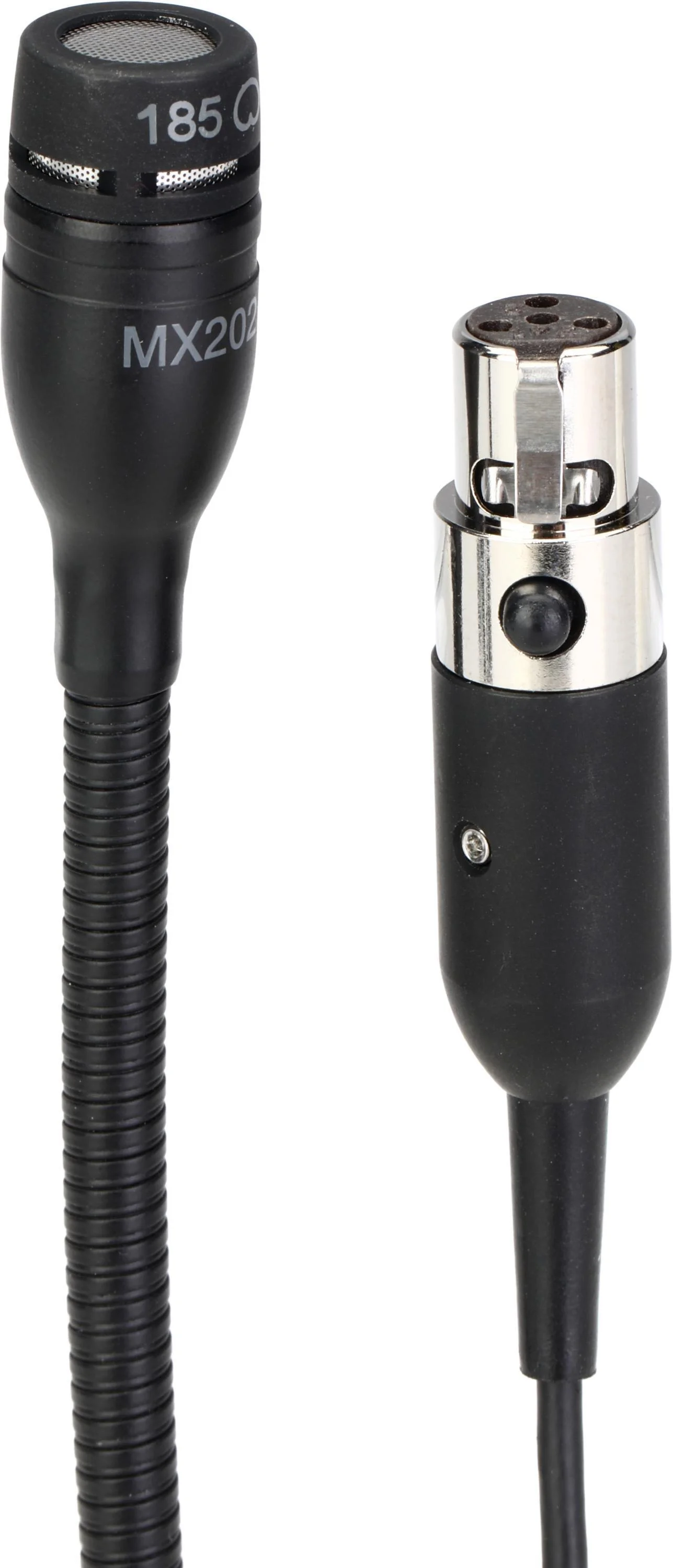 Shure MX202B/C Microflex 架空心形指向麦克风 - 黑色