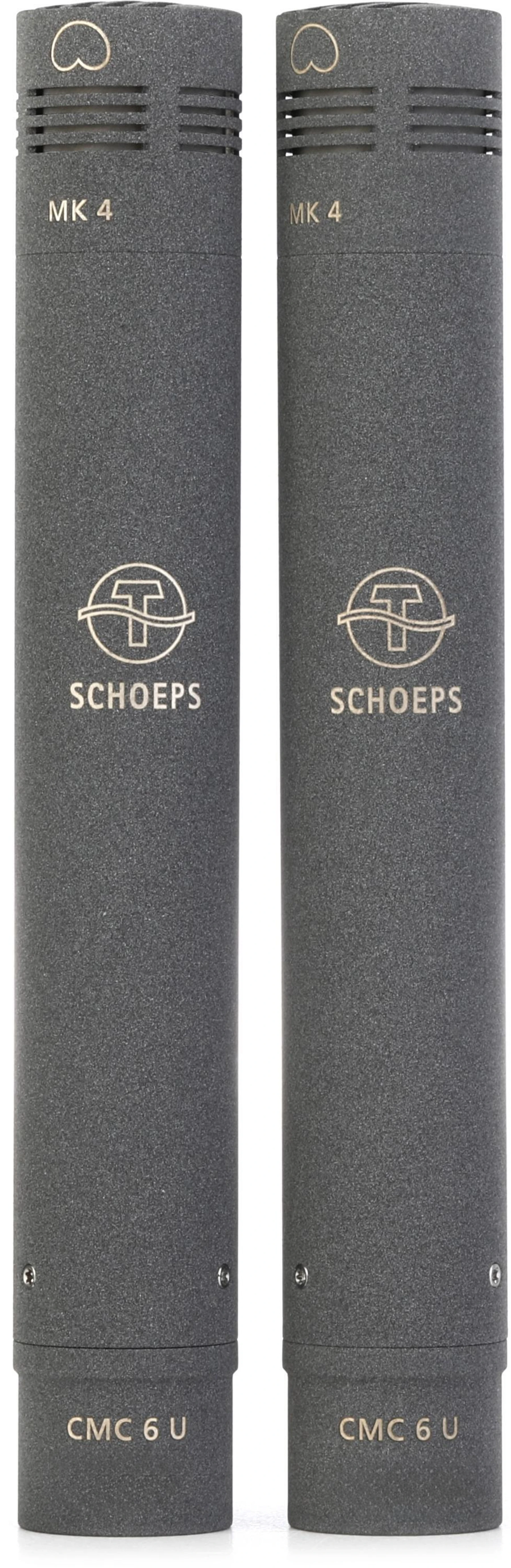 Schoeps CMC 6 MK 4 Colette 模块化麦克风，配心形指向音头 - 立体声套装