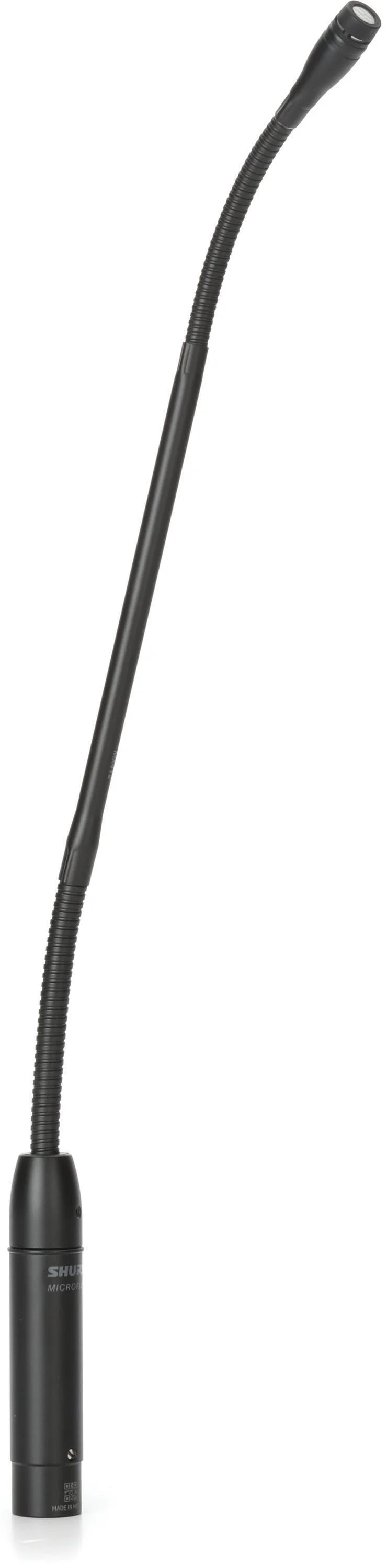Shure MX412/S 12 英寸超心形鹅颈麦克风，带前置放大器