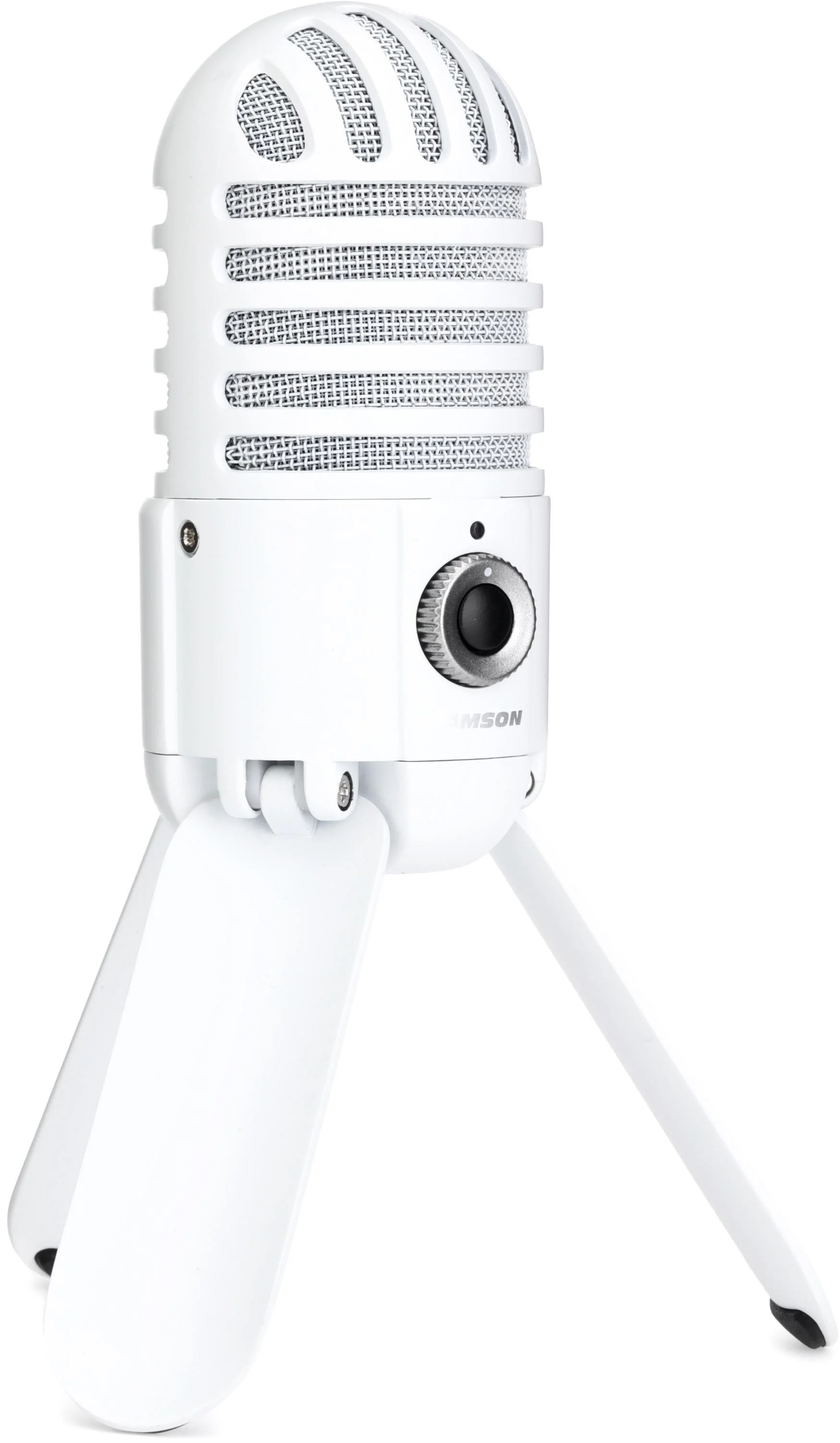 Samson Meteor Mic 桌面 USB 录音室电容麦克风 - 白色