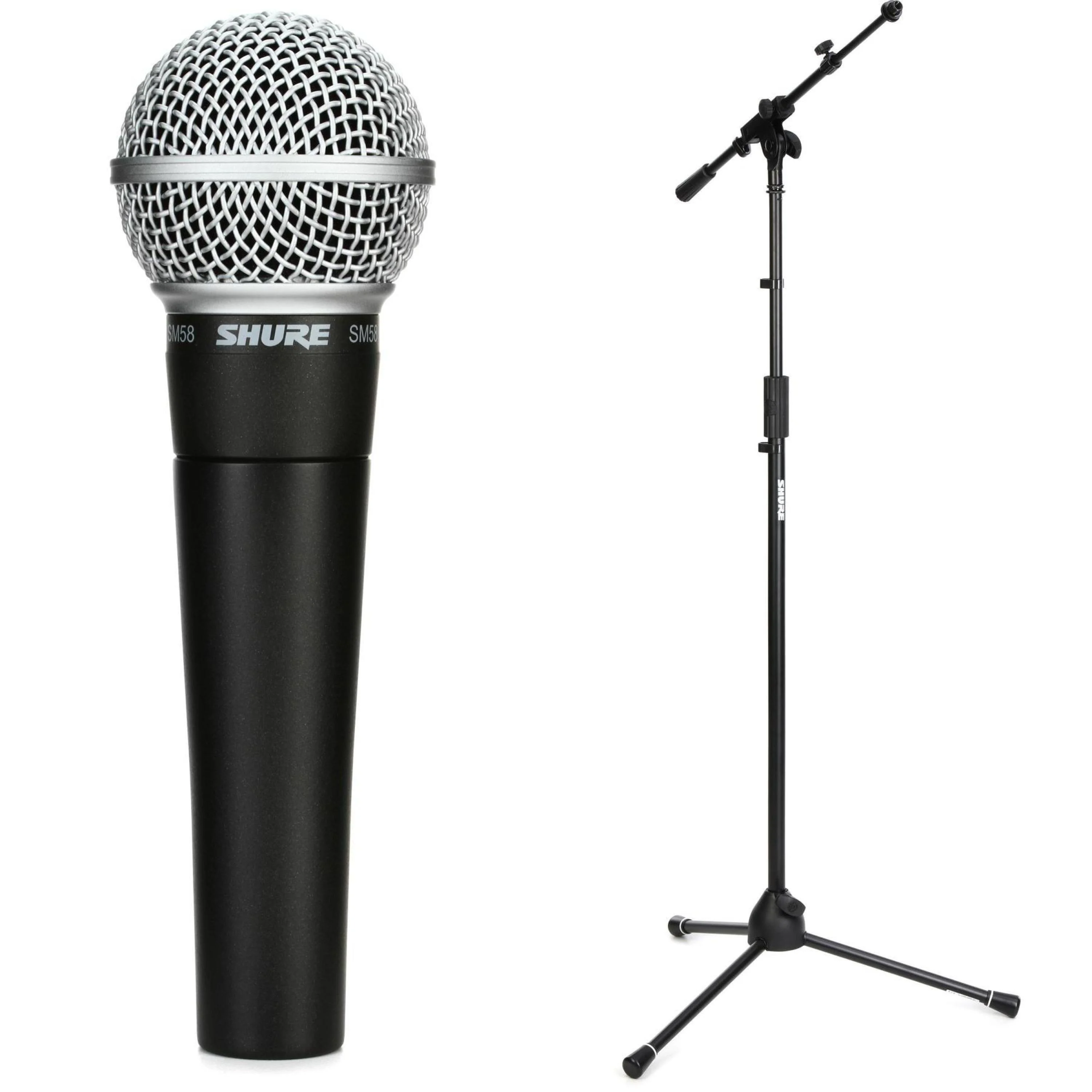 Shure SM58 心形指向动圈人声麦克风（含三脚支架）