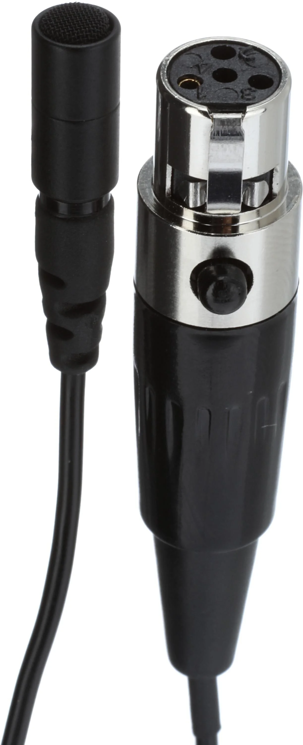 Acacia Audio LIZ Platinum 领夹式麦克风，适用于 Shure 无线系统 - 黑色