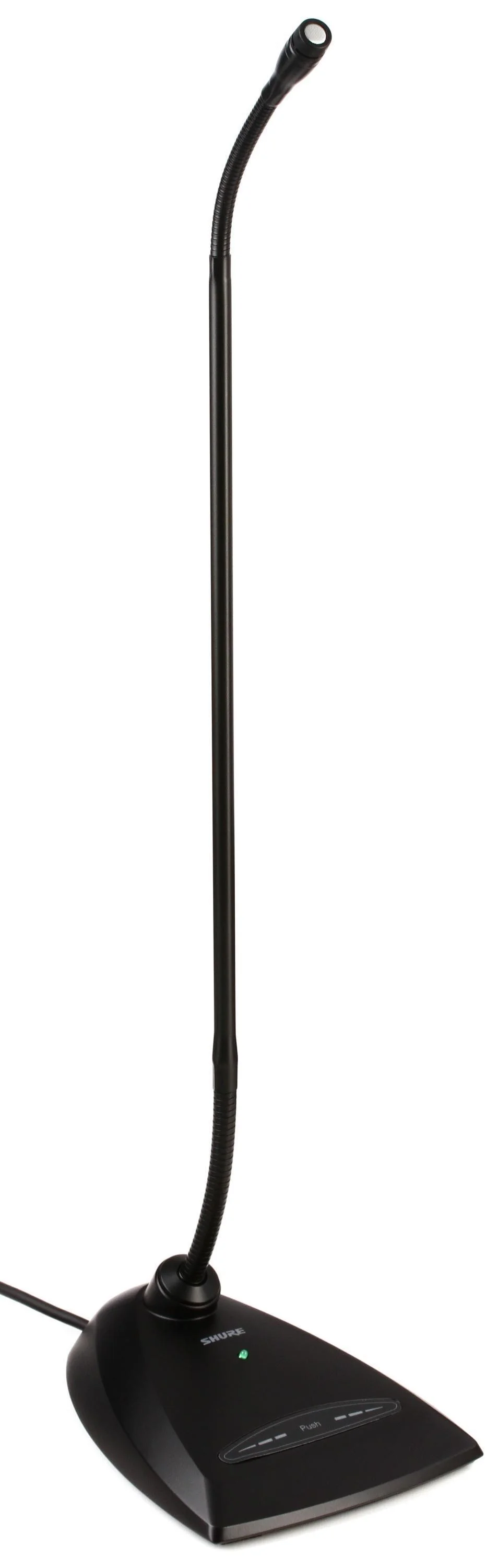 Shure MX418D/S 18 英寸超心形鹅颈麦克风（含桌面底座和前置放大器）