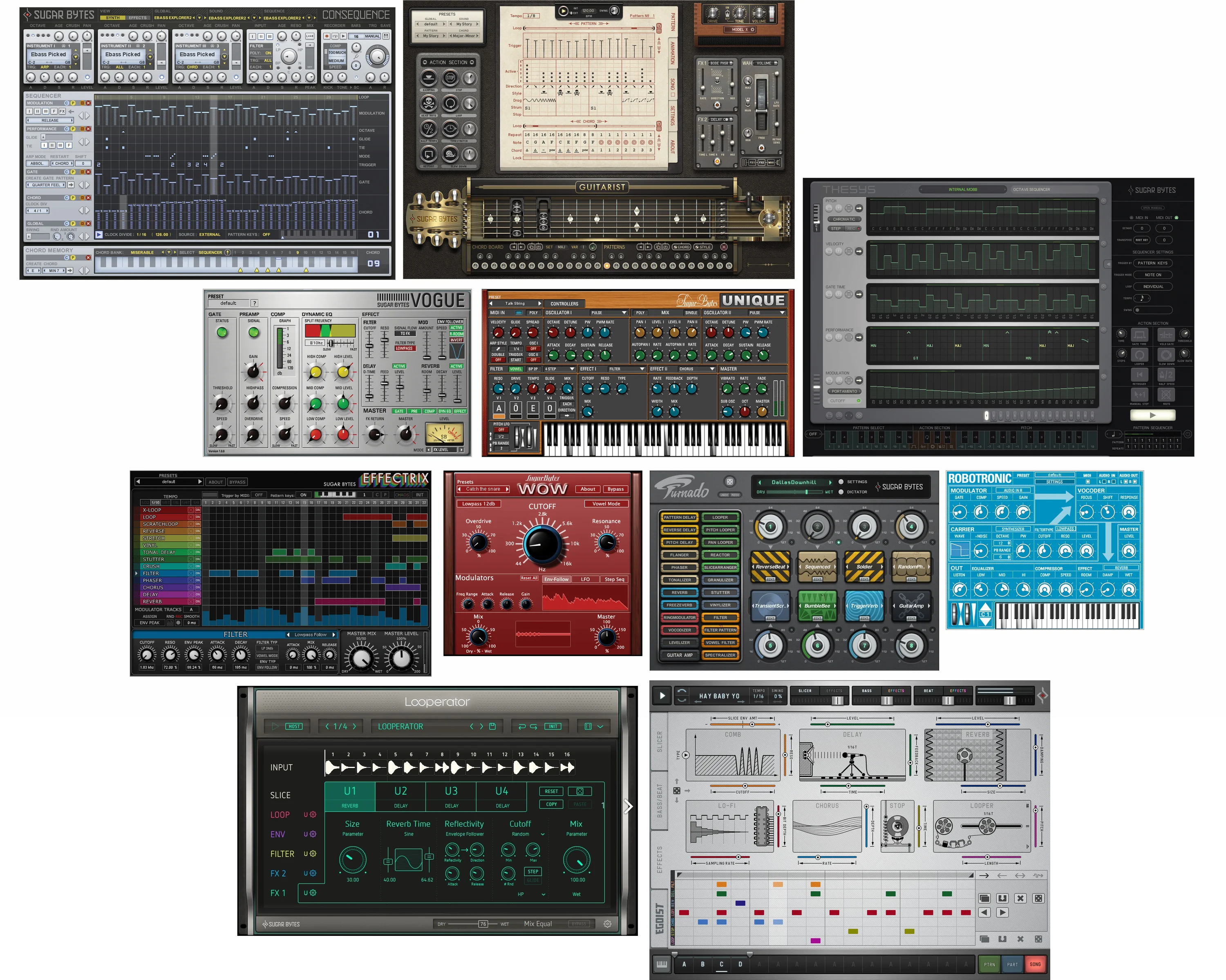 Sugar Bytes Sugar Bundle 插件合集