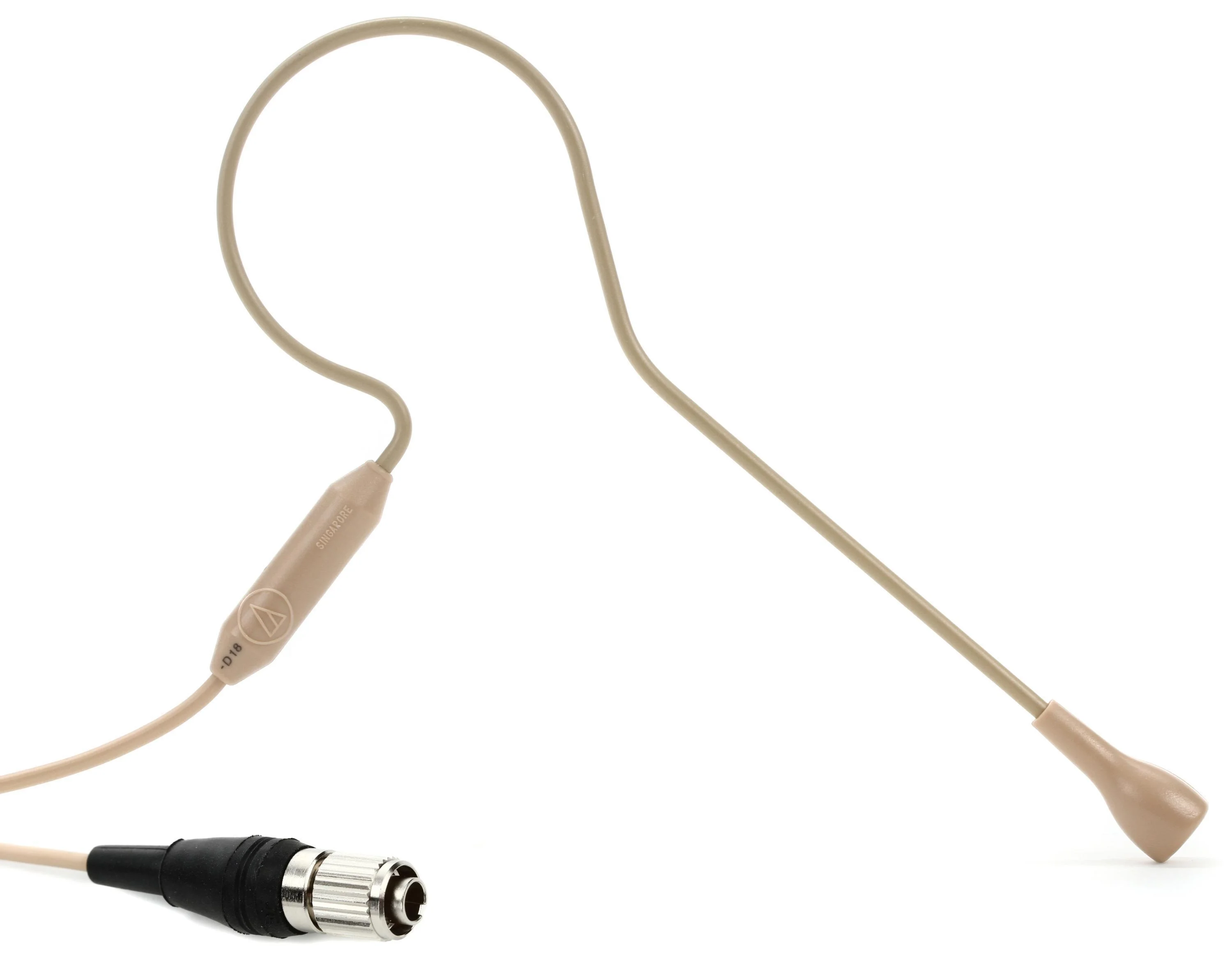 Audio-Technica PRO 92cH-TH 头戴式麦克风，适用于 Audio-Technica 无线系统 - 米色