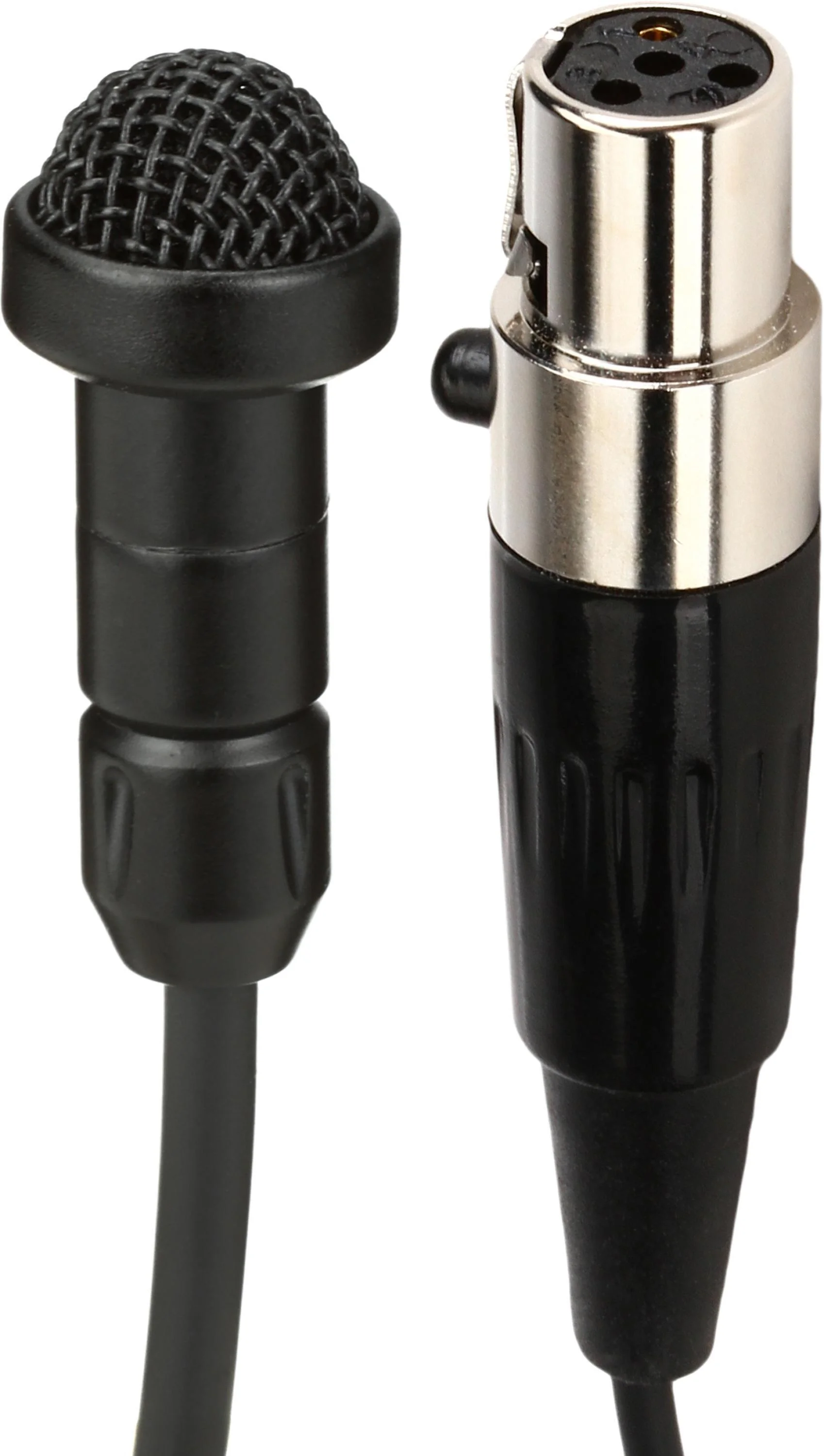 Acacia Audio LIZ 微型领夹式麦克风，适用于 Shure 无线系统 - 黑色