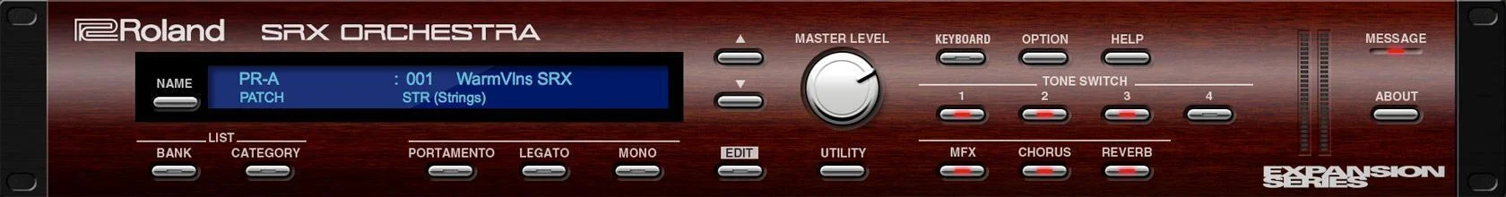 Roland SRX 管弦乐合成器软件