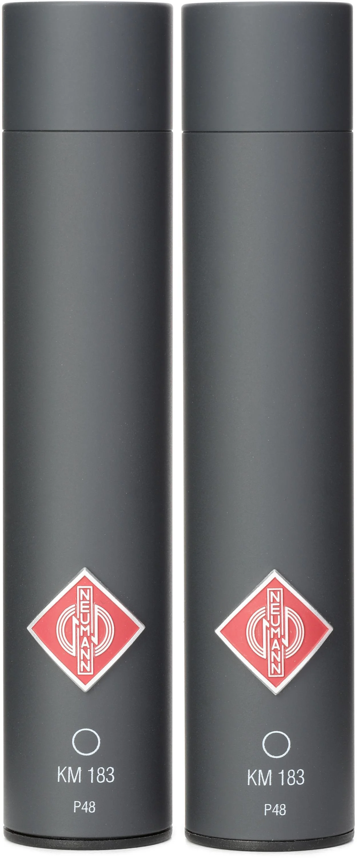 Neumann KM 183 立体声套装小振膜全指向麦克风 - 哑黑色
