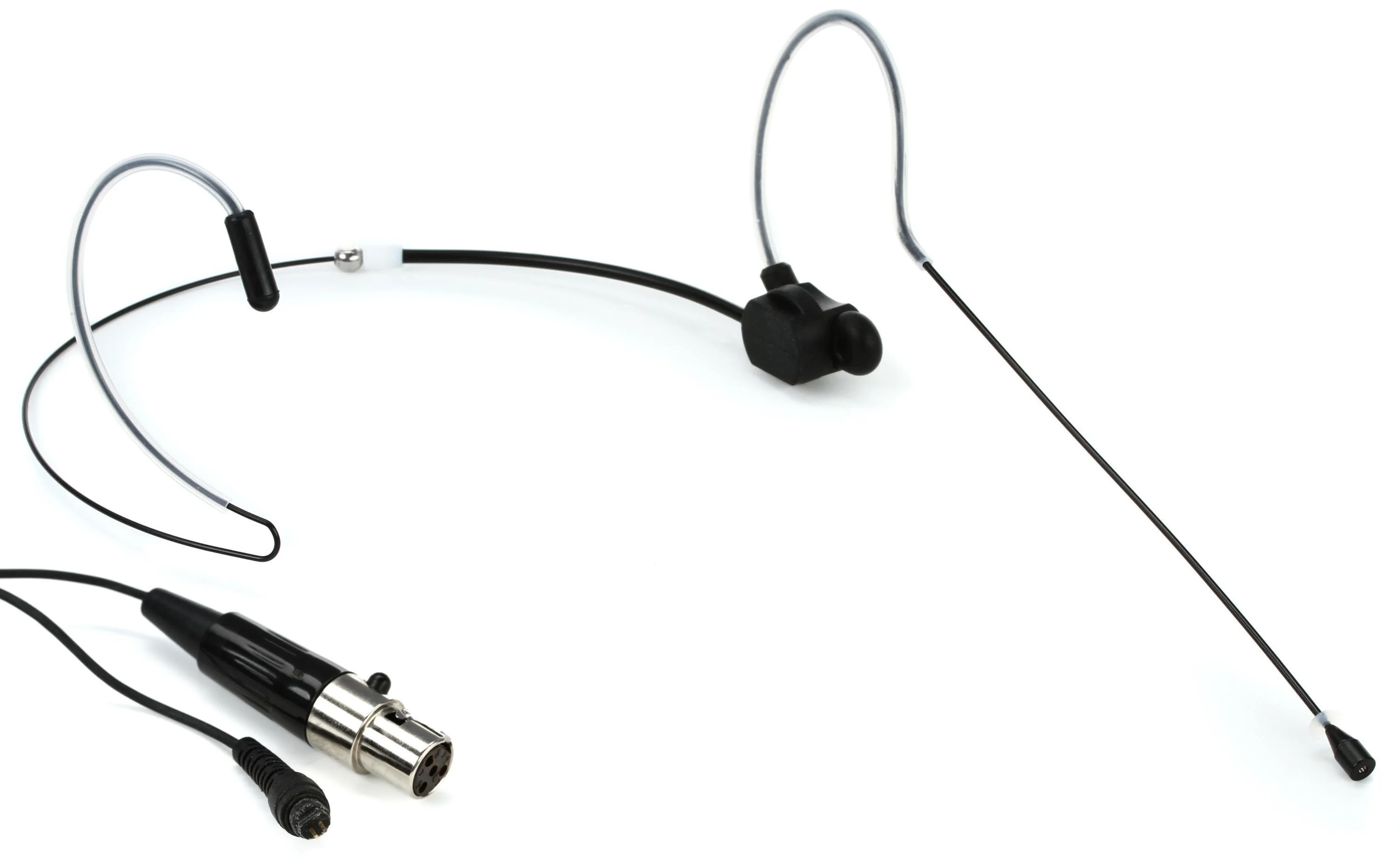 Acacia Audio LIZ Roadster Platinum 头戴式麦克风，适用于舒尔无线系统 - 黑色
