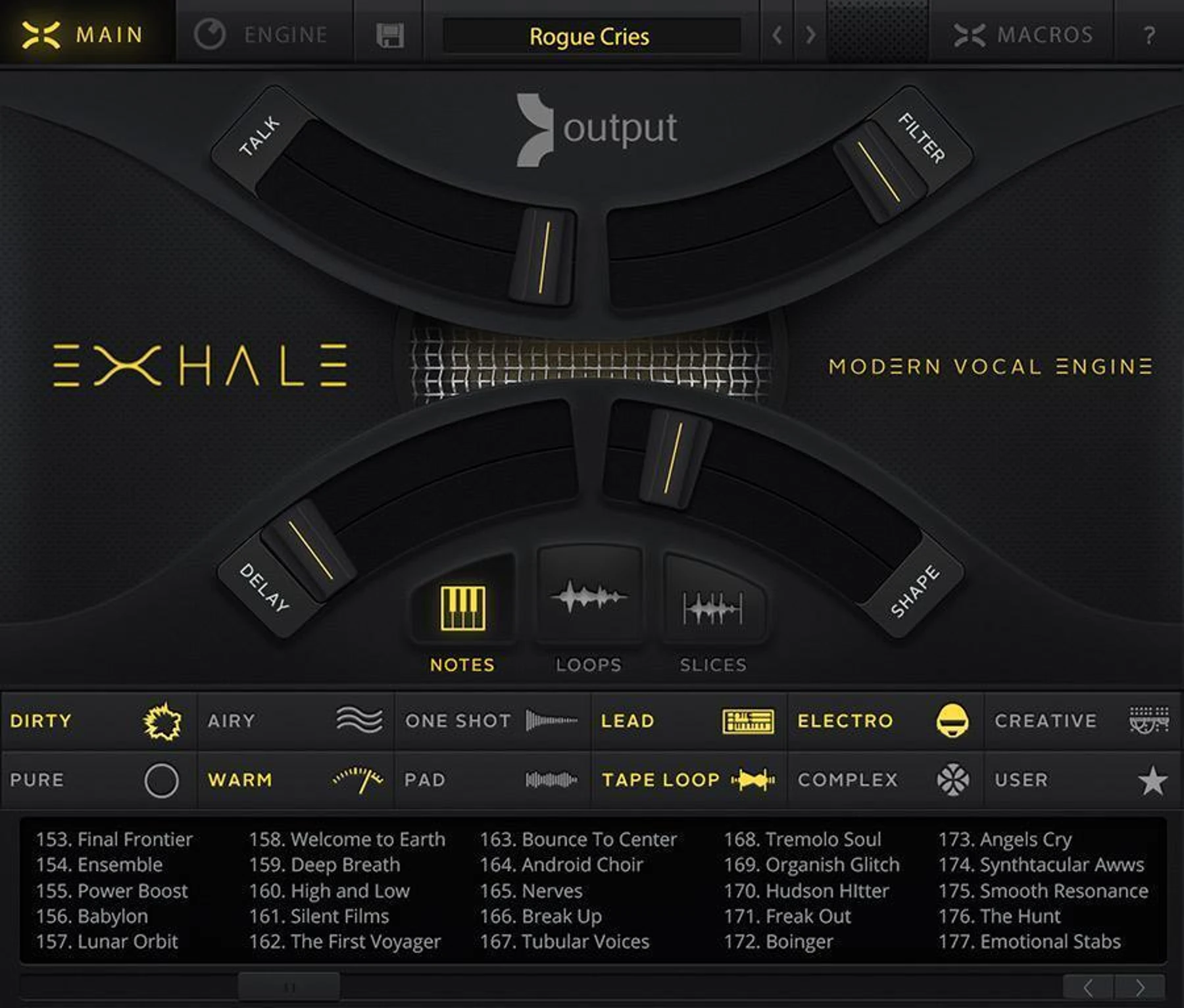 Output Exhale 现代人声引擎