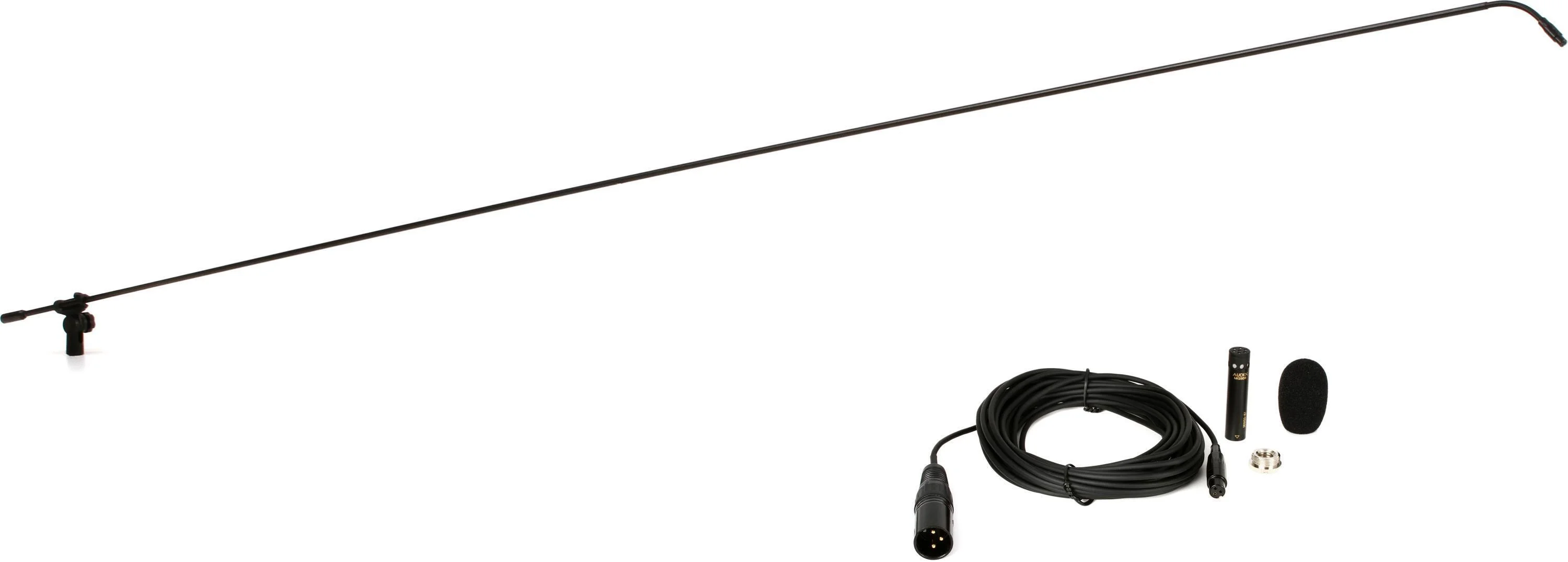 Audix MicroBoom MB8450HC 84英寸迷你超心形悬臂麦克风系统 - 黑色