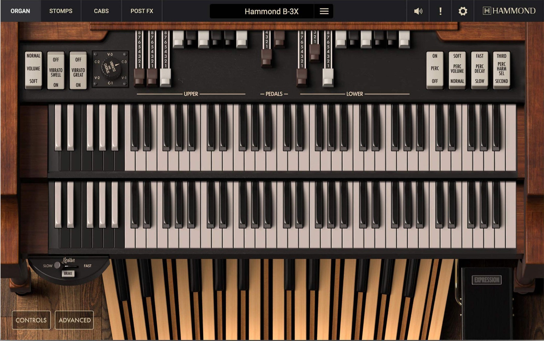 IK Multimedia Hammond B-3X 虚拟乐器软件