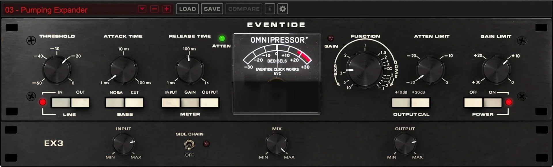 Eventide Omnipressor 压缩器/限制器插件