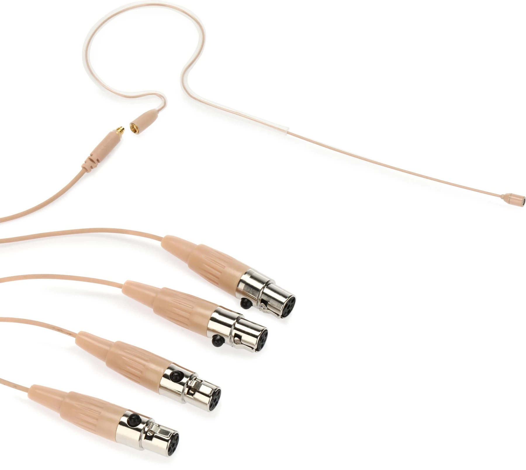 Galaxy Audio ESM8 全向耳挂式麦克风，带舒尔无线连接器 - 米色