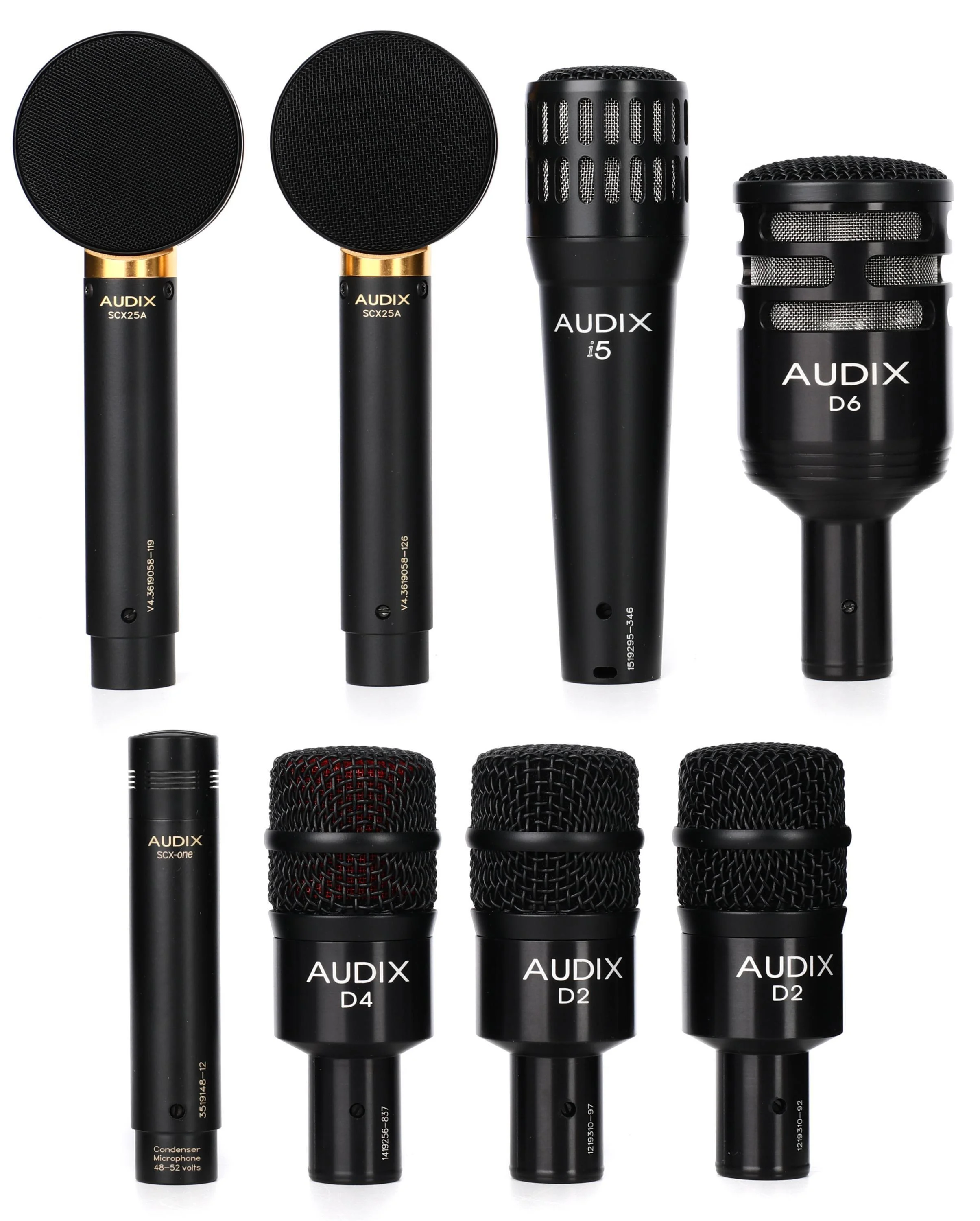 Audix Studio Elite 8 8件套鼓麦克风套装