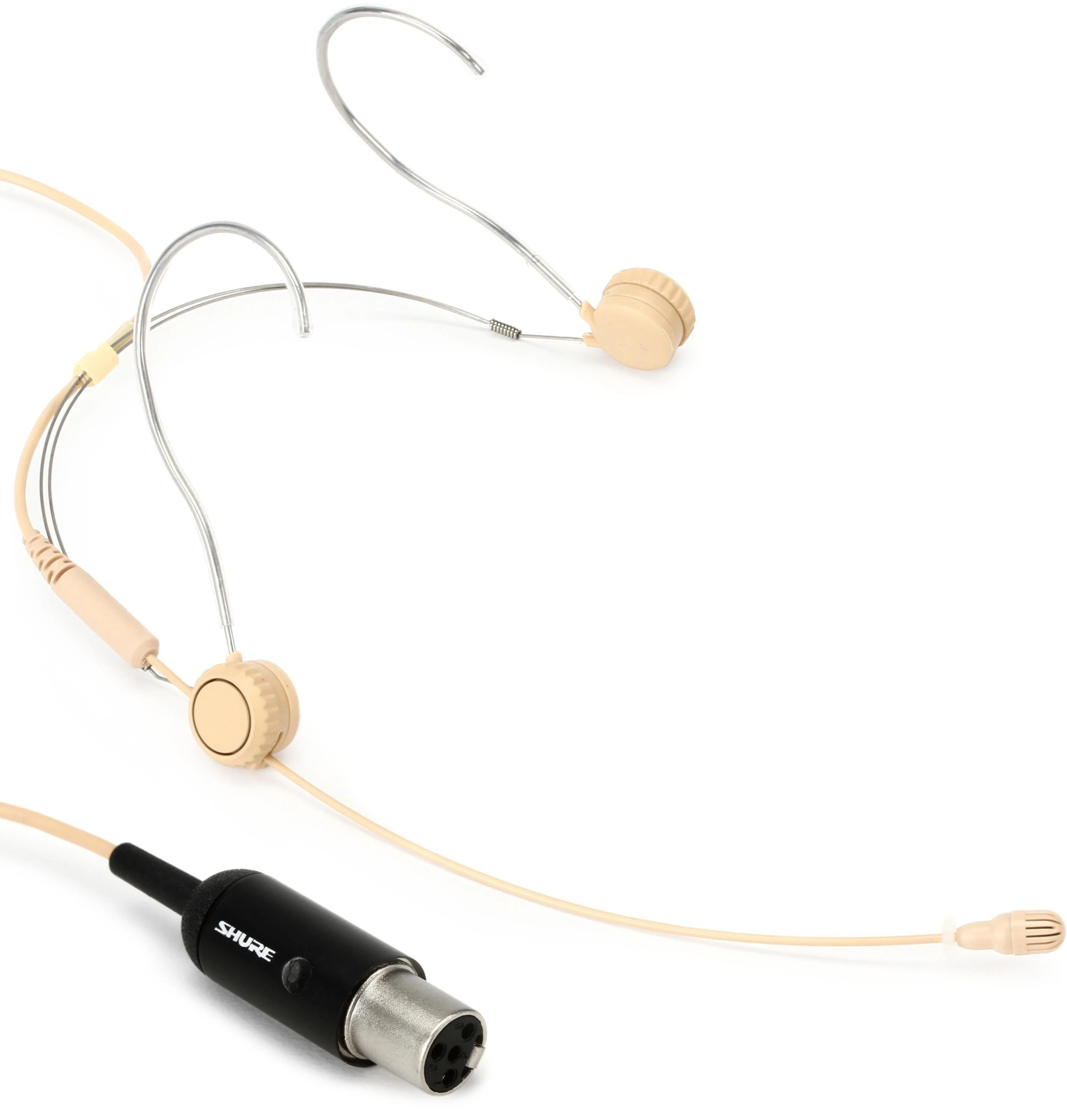 Shure TwinPlex TH53T/O-MTQG 全指向头戴式麦克风，带 TA4F 接口 - 棕褐色