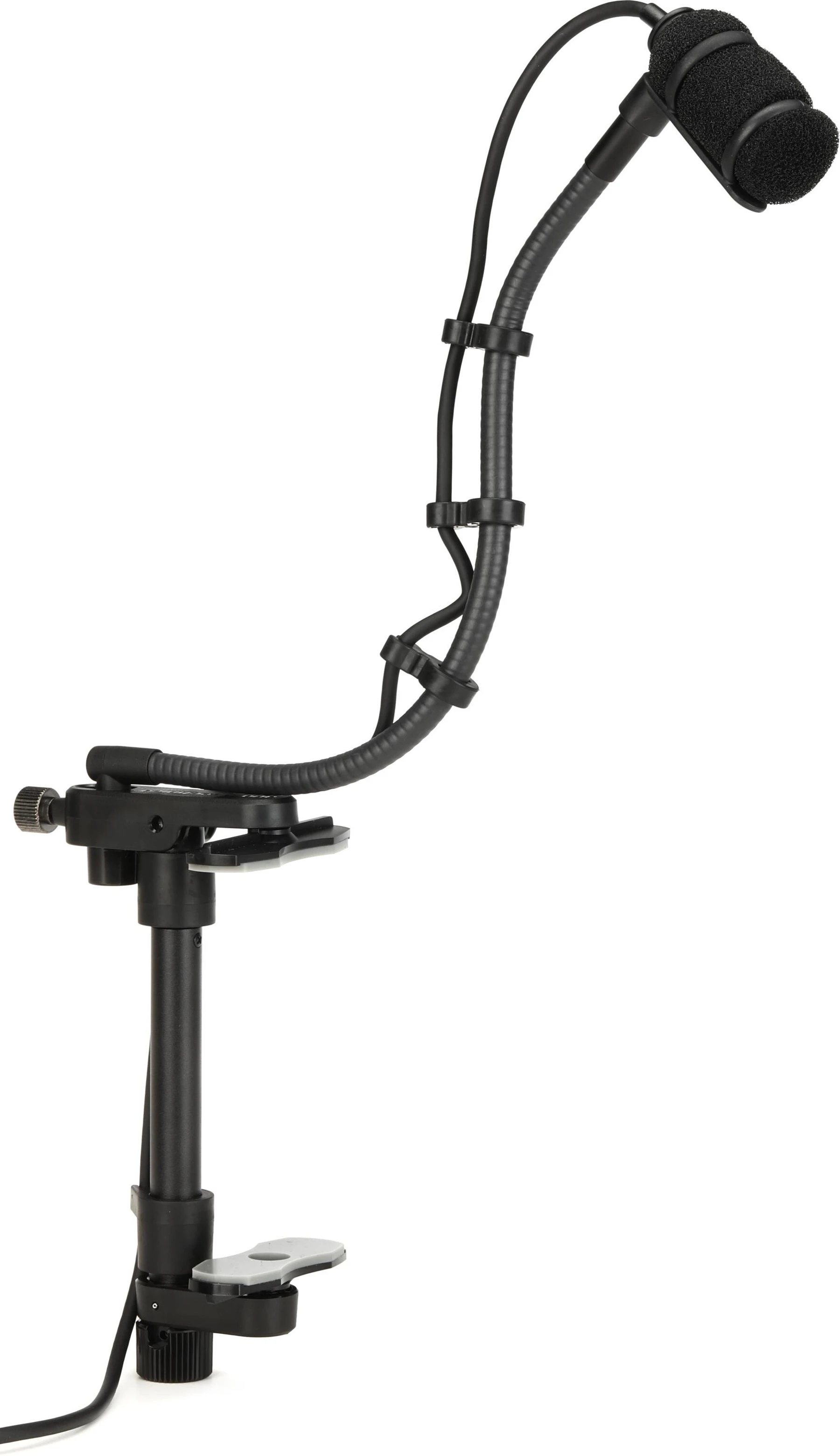 Audio-Technica ATM350GL 心形电容乐器麦克风，带吉他安装系统