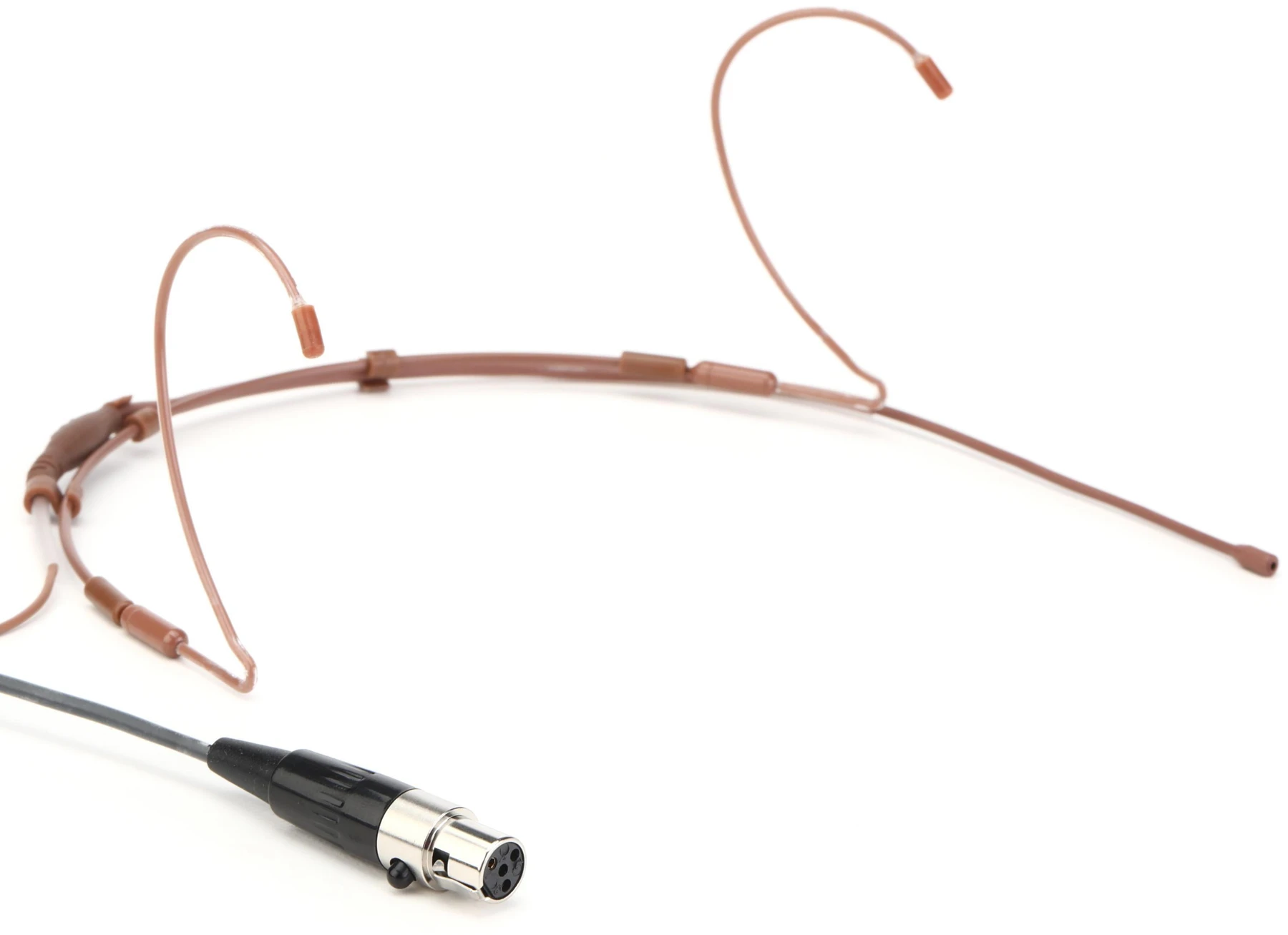 Point Source Audio Series8 CO-8WD 全指向头戴式麦克风，带 TA4F 接口，适用于 Shure 无线系统 - 棕色