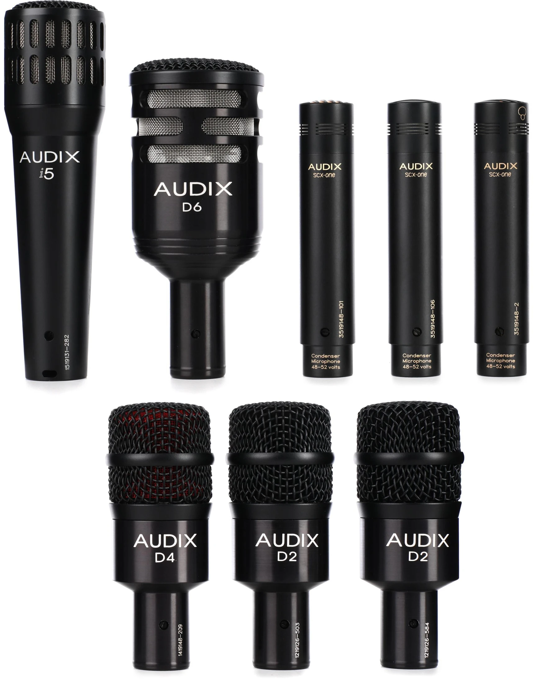 Audix DP-ELITE 8 8件套鼓麦克风套装
