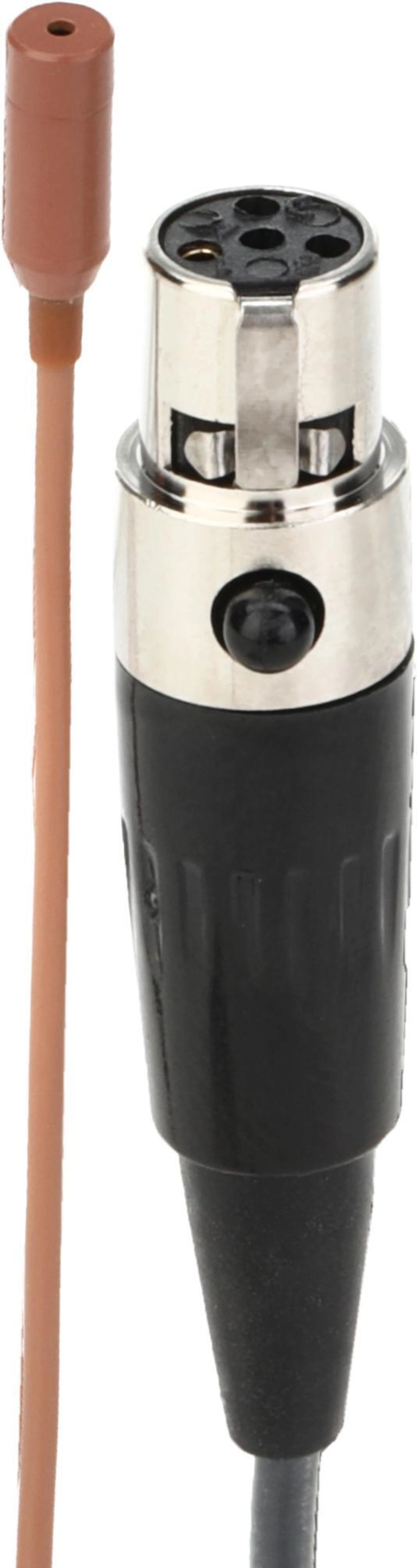 Point Source Audio Series8 CO-8WL 全指向领夹麦克风，带 TA4F 接口，适用于 Shure 无线系统 - 棕色