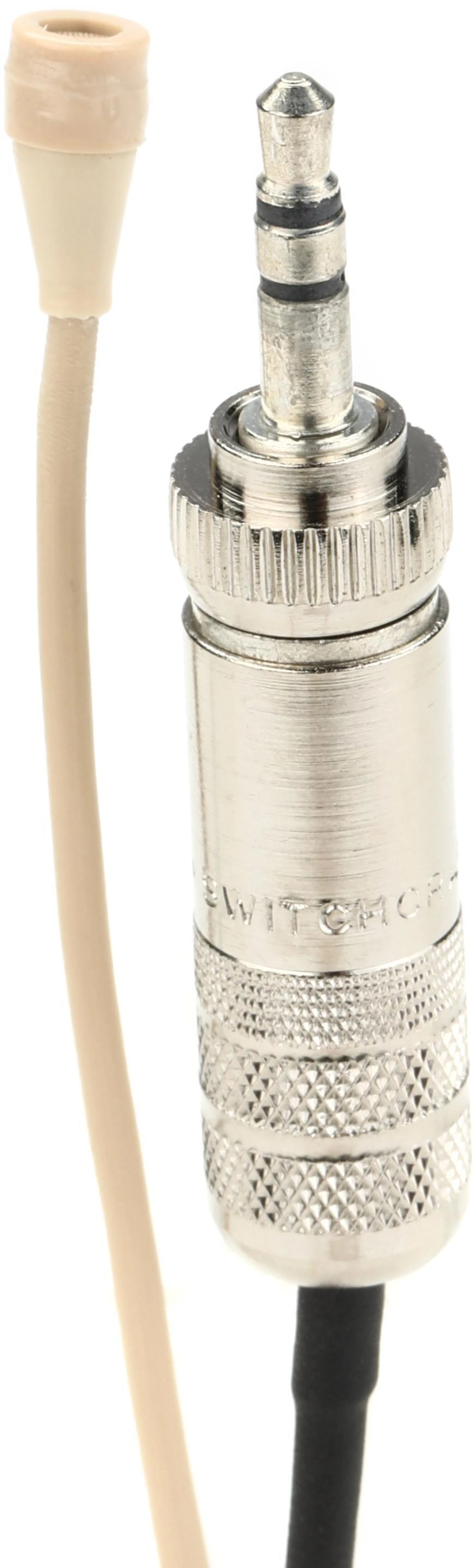 Countryman B3 全指向领夹麦克风 - 低灵敏度，带锁定式 3.5mm 接口，适用于森海塞尔无线系统 - 浅米色